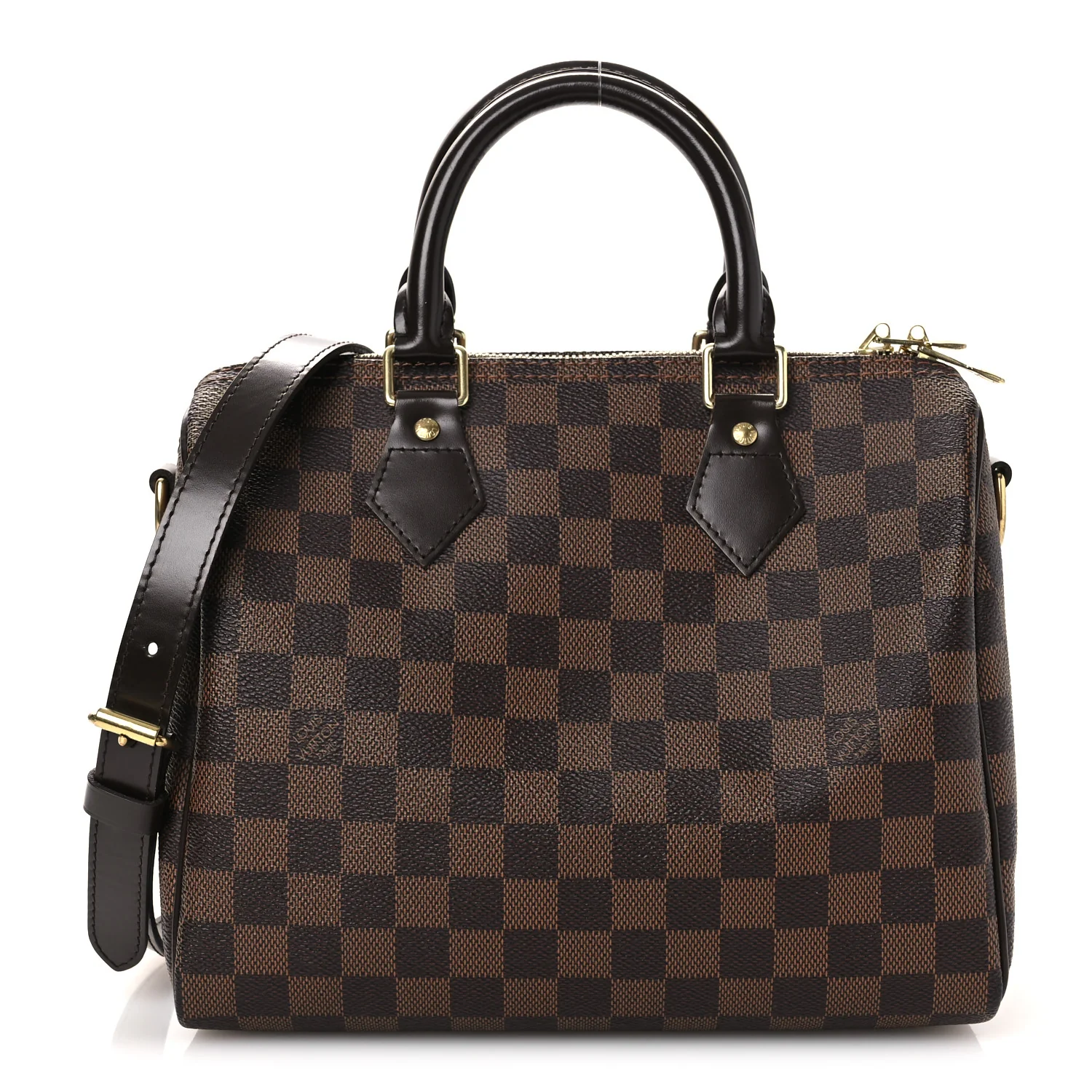 Damier Ebene Speedy Bandouliere 25