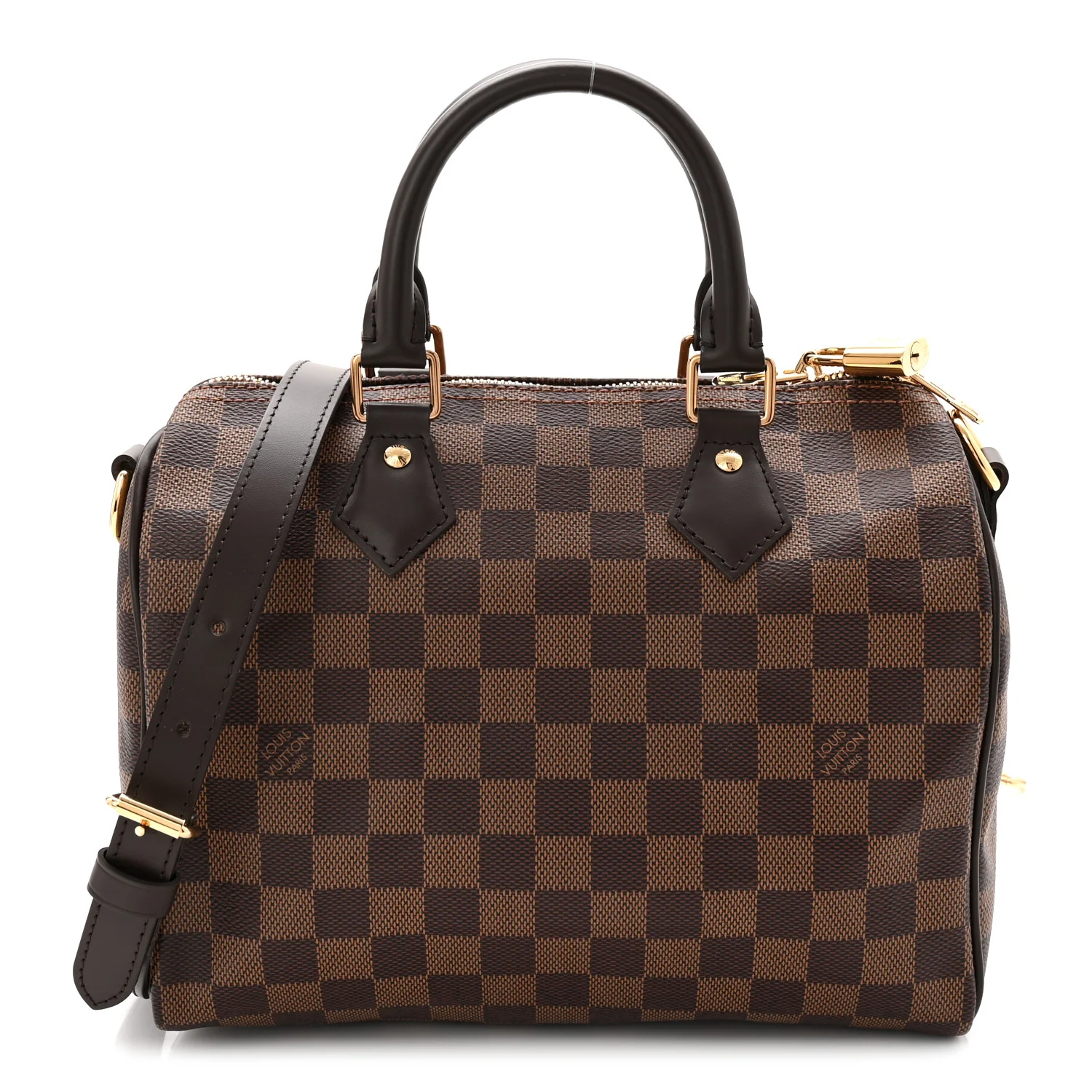 Damier Ebene Speedy Bandouliere 25