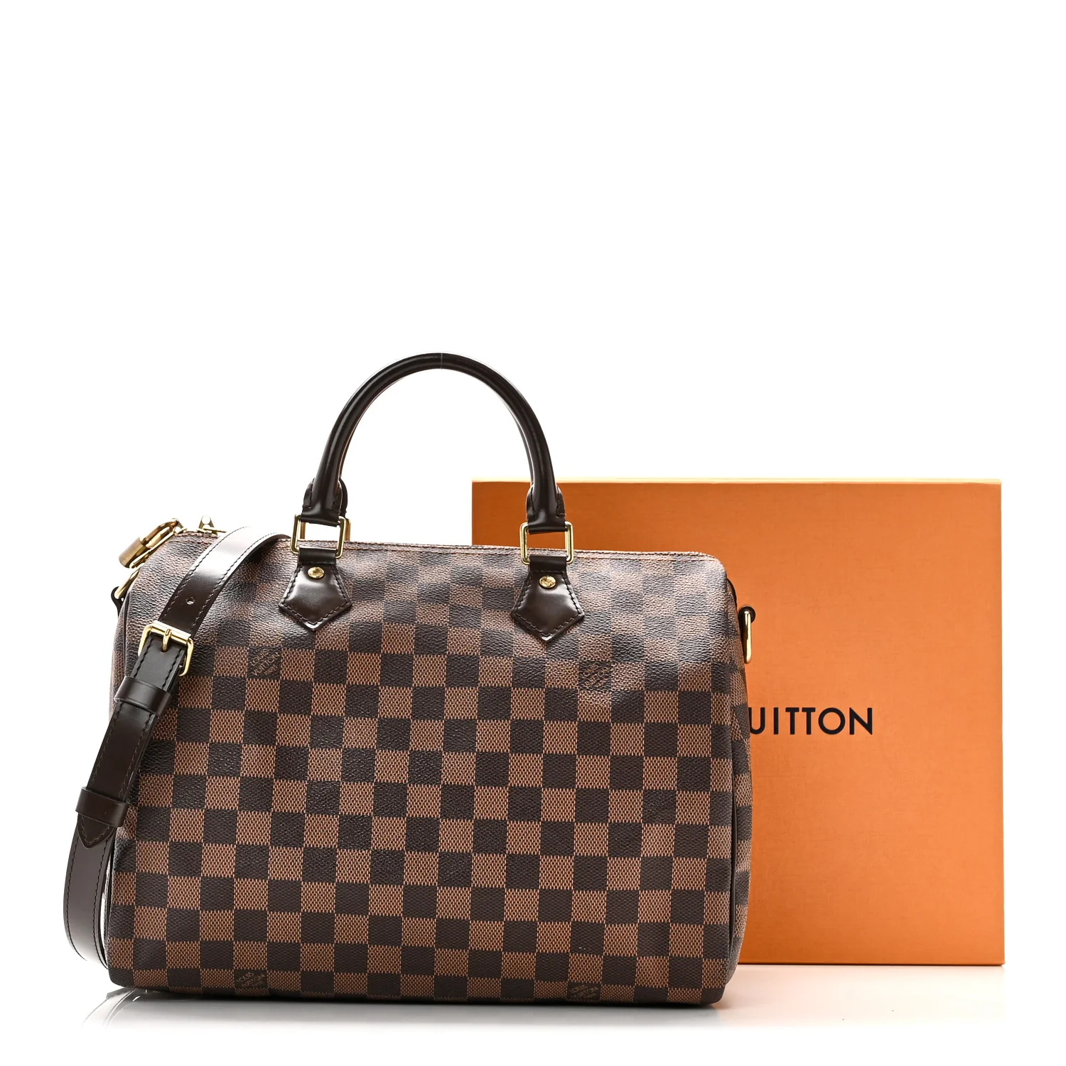 Damier Ebene Speedy Bandouliere 30 - Image 12