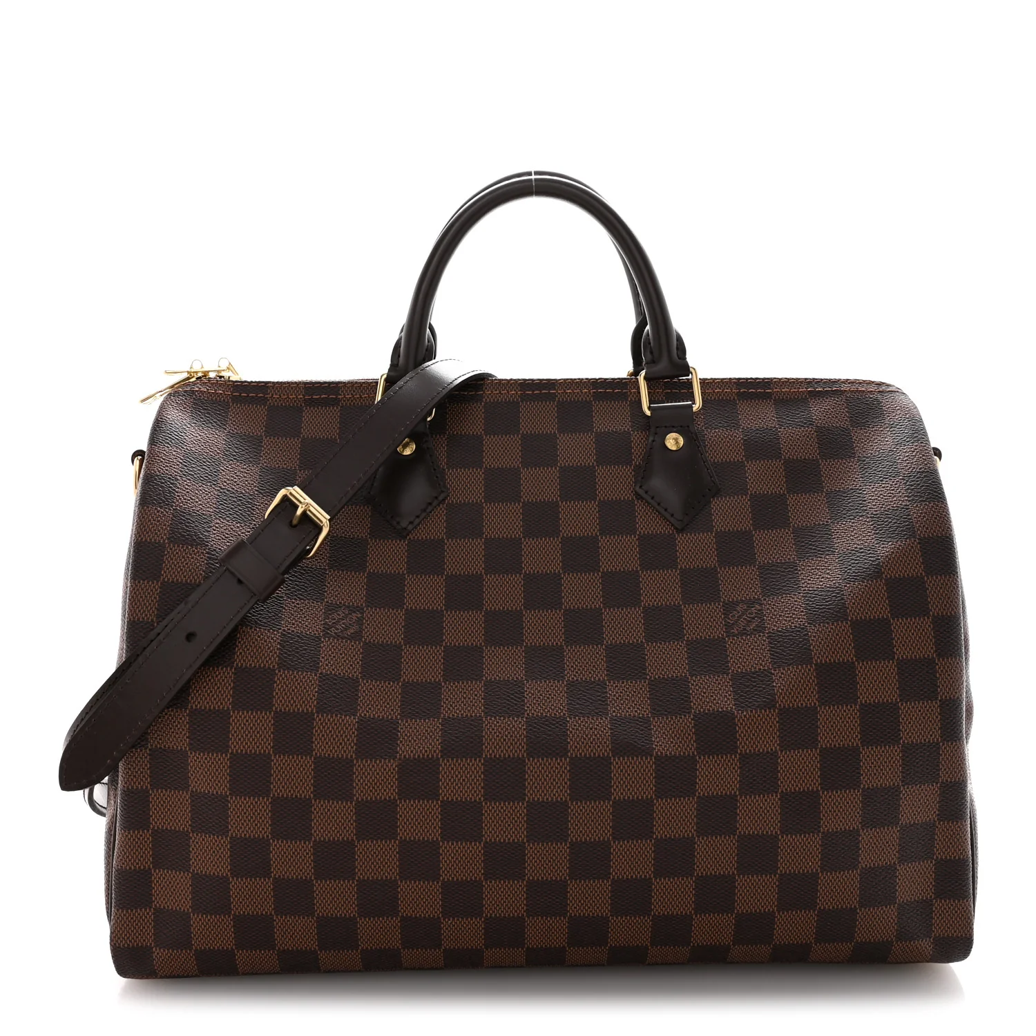 Damier Ebene Speedy Bandouliere 35