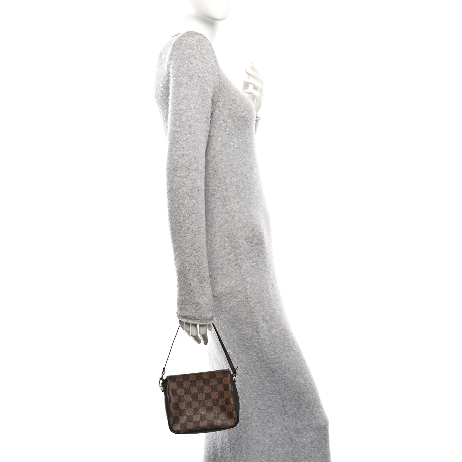 Damier Ebene Trousse Make Up Bag Pochette - Image 2