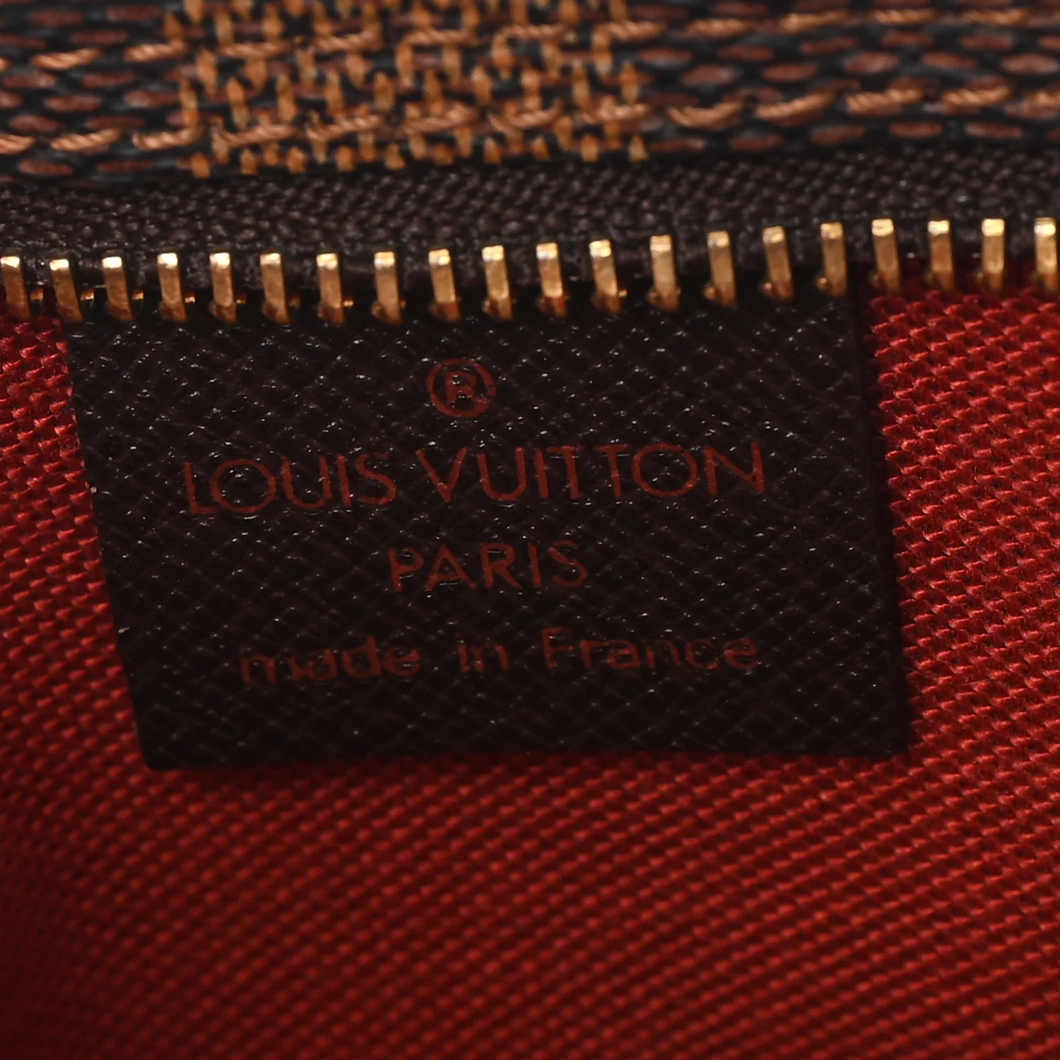 Damier Ebene Trousse Make Up Bag Pochette - Image 6