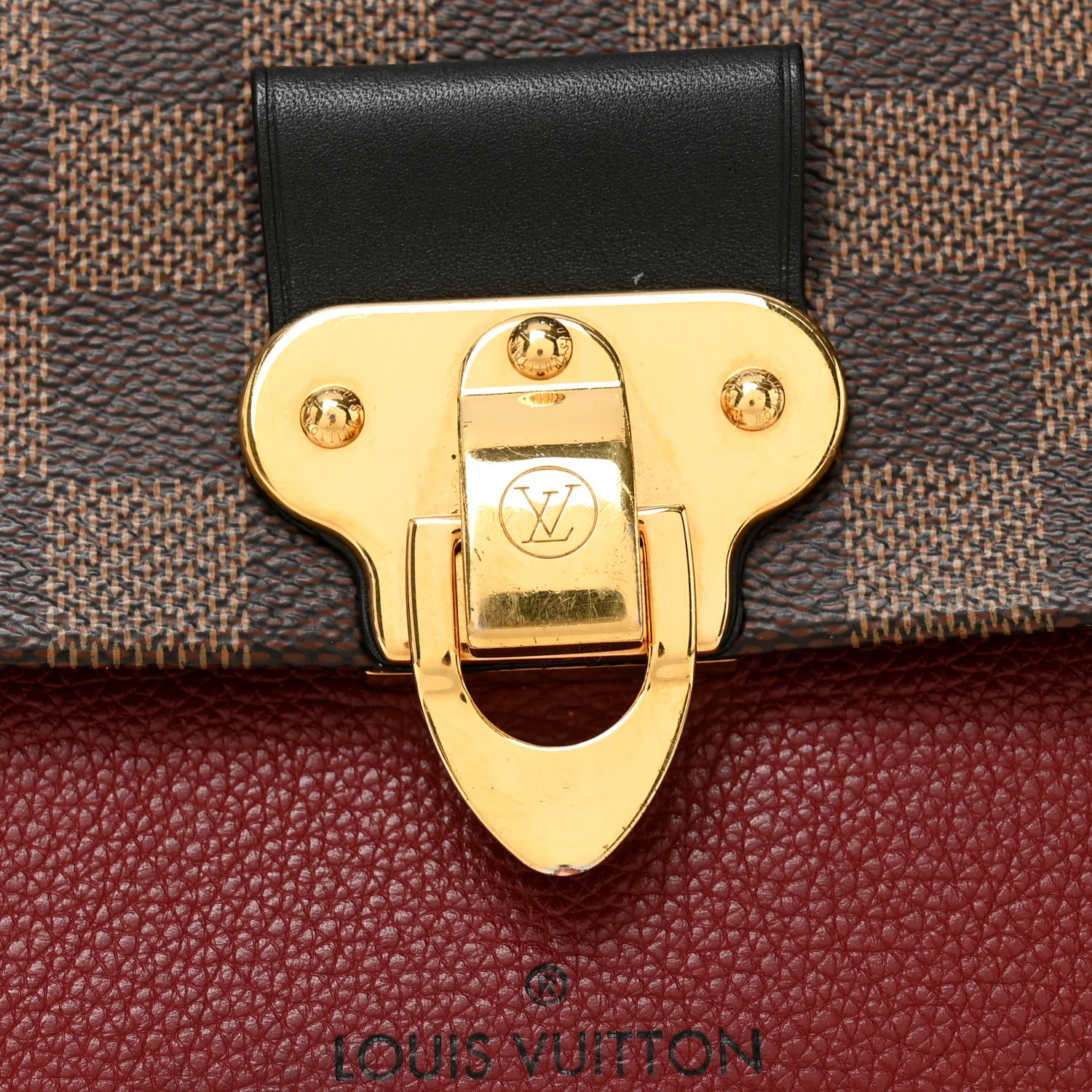 Damier Ebene Vavin PM Bordeaux - Image 8