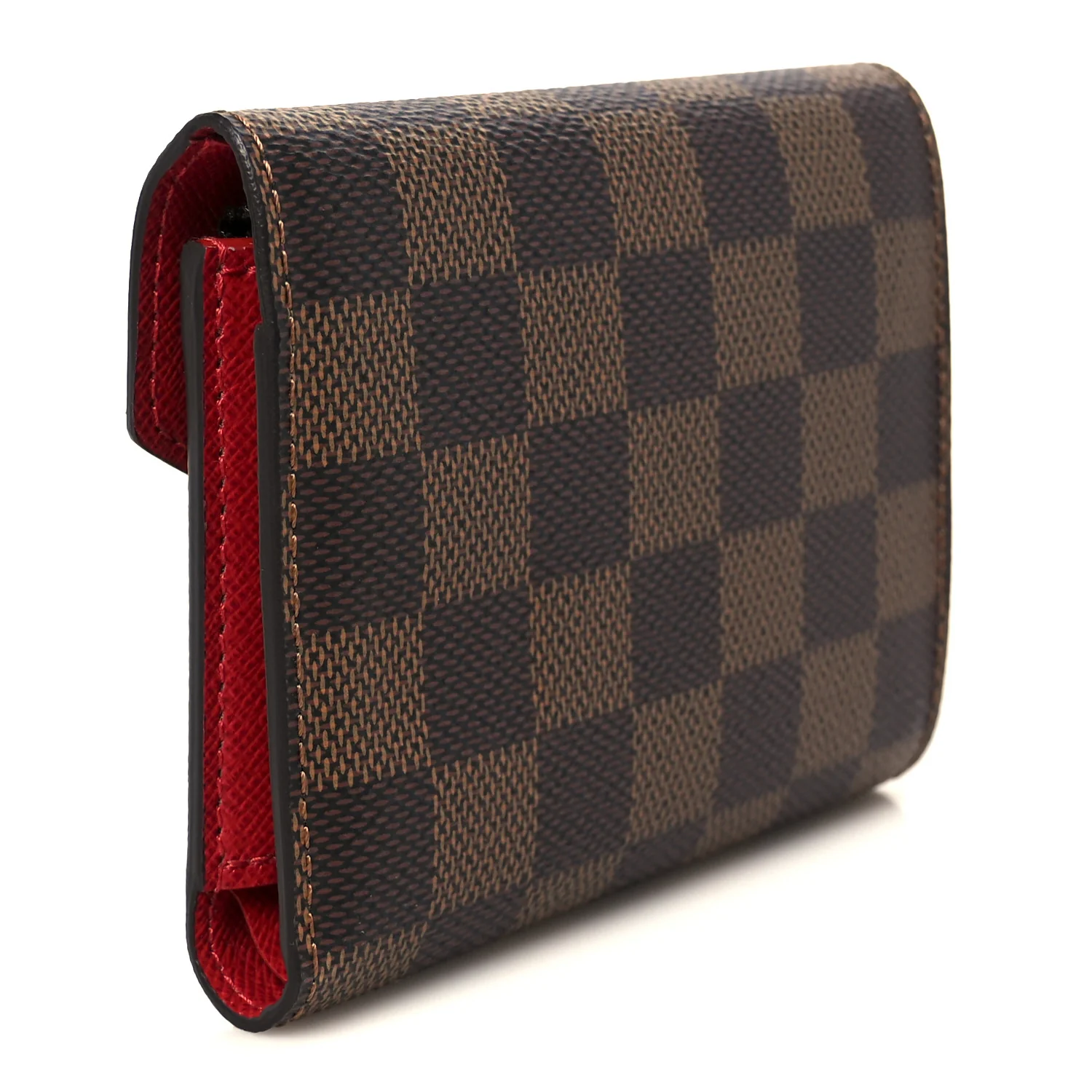 Damier Ebene Victorine Wallet Red - Image 3