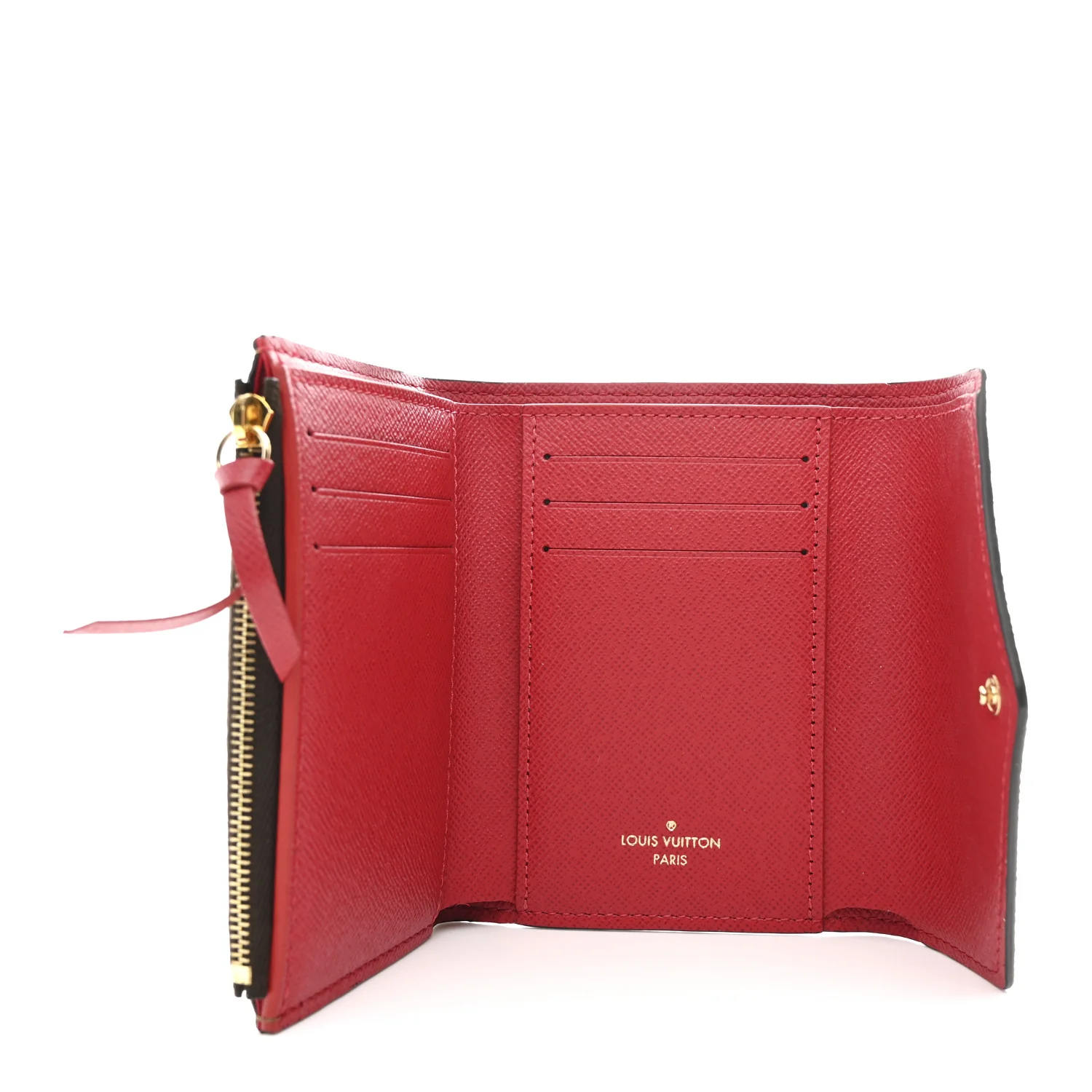 Damier Ebene Victorine Wallet Red - Image 5