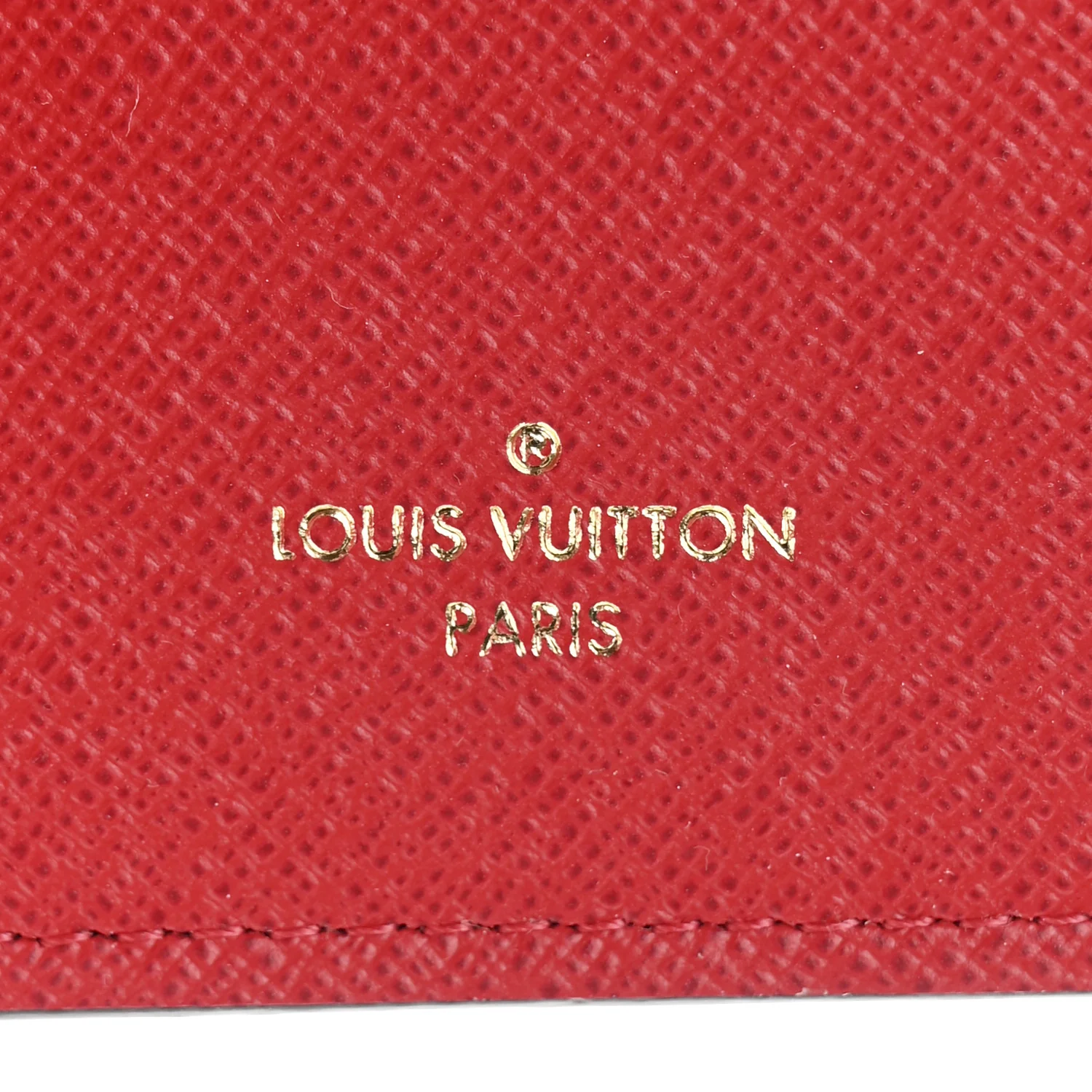 Damier Ebene Victorine Wallet Red - Image 6
