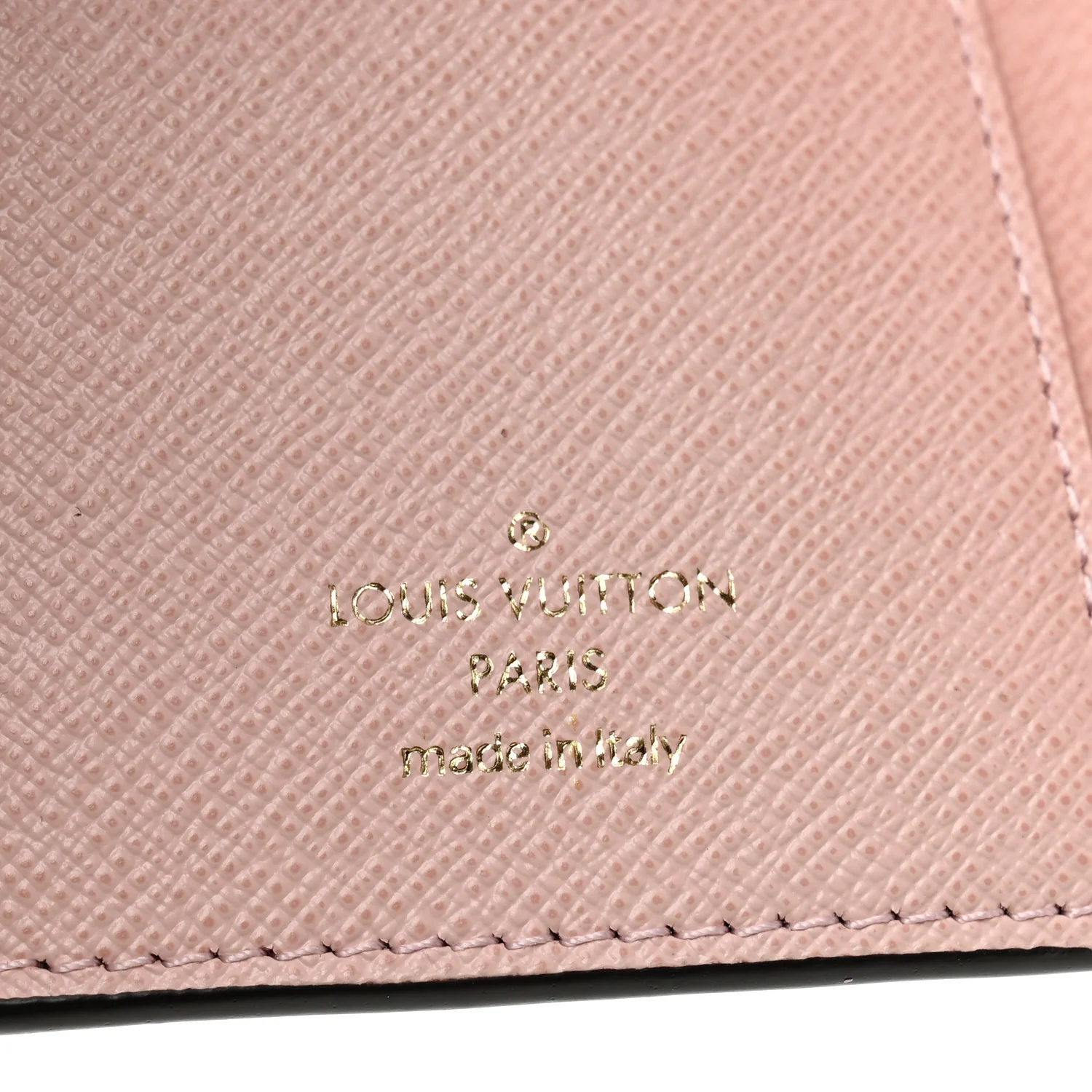 Damier Ebene Victorine Wallet Rose Ballerine - Image 6