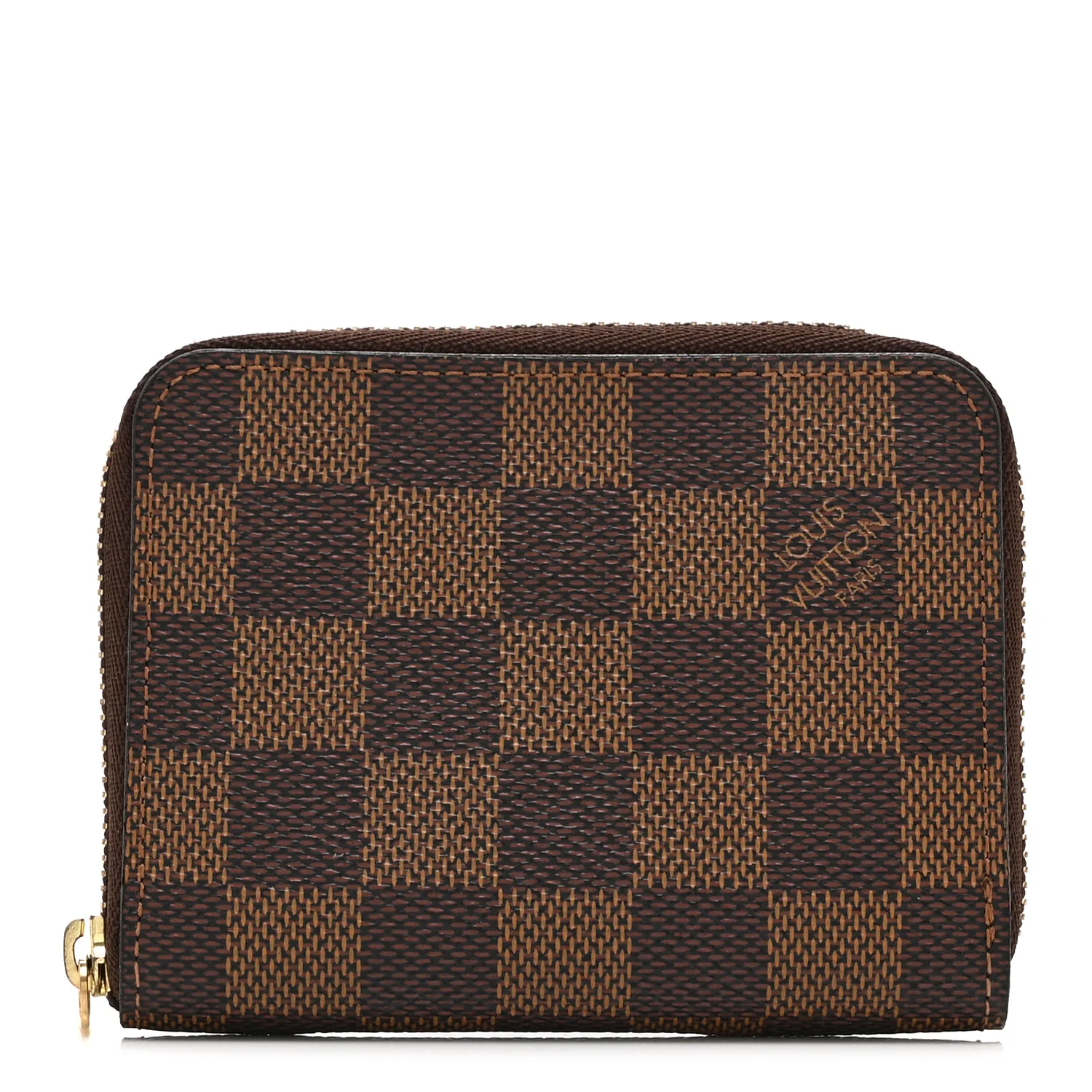 Damier Ebene Zippy Coin Purse