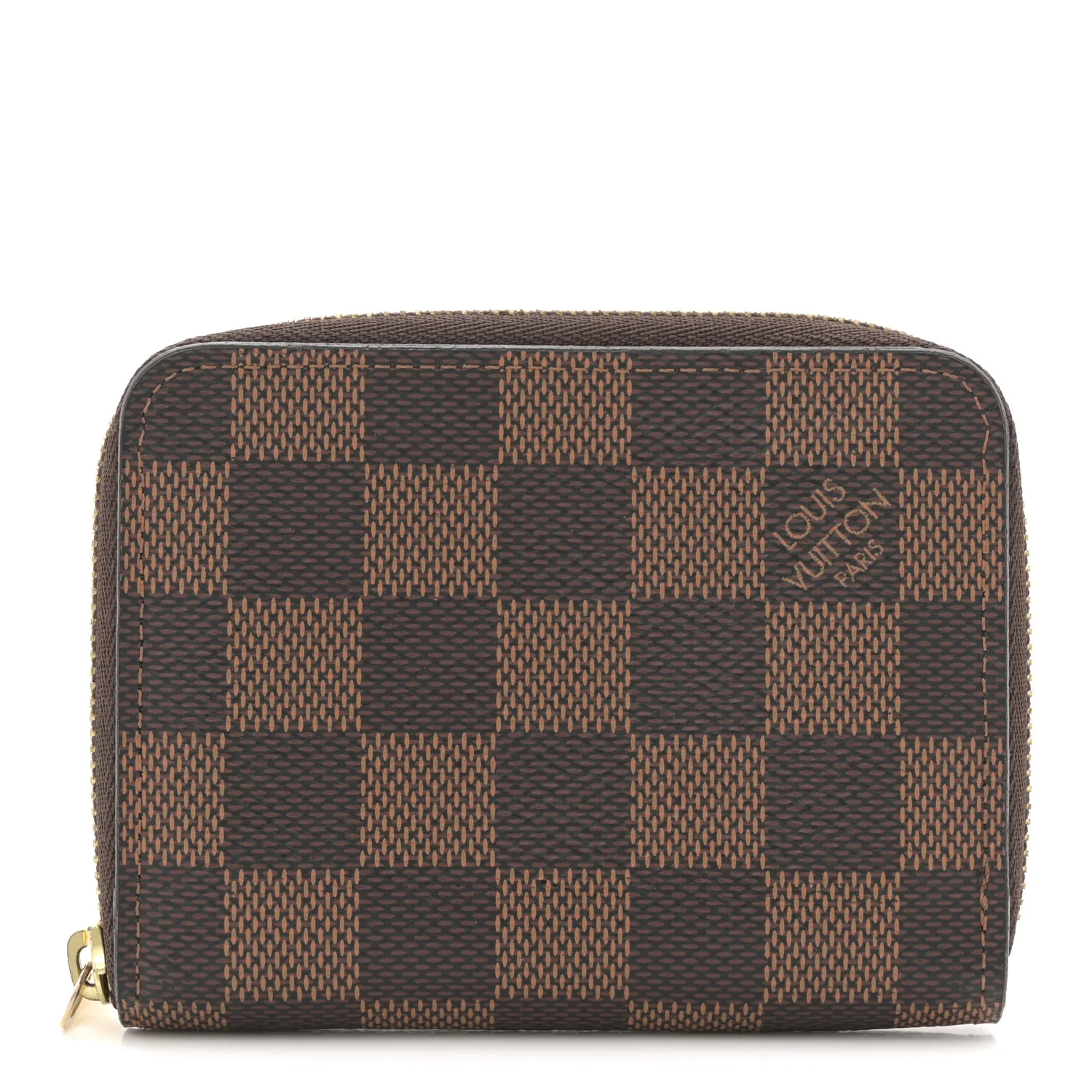 Damier Ebene Zippy Coin Purse