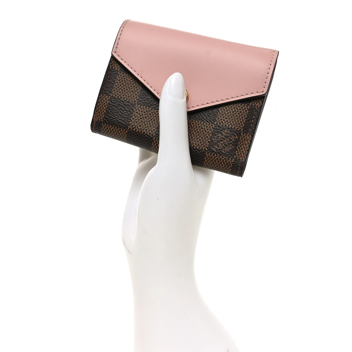Damier Ebene Zoe Wallet Rose Ballerine - Image 2