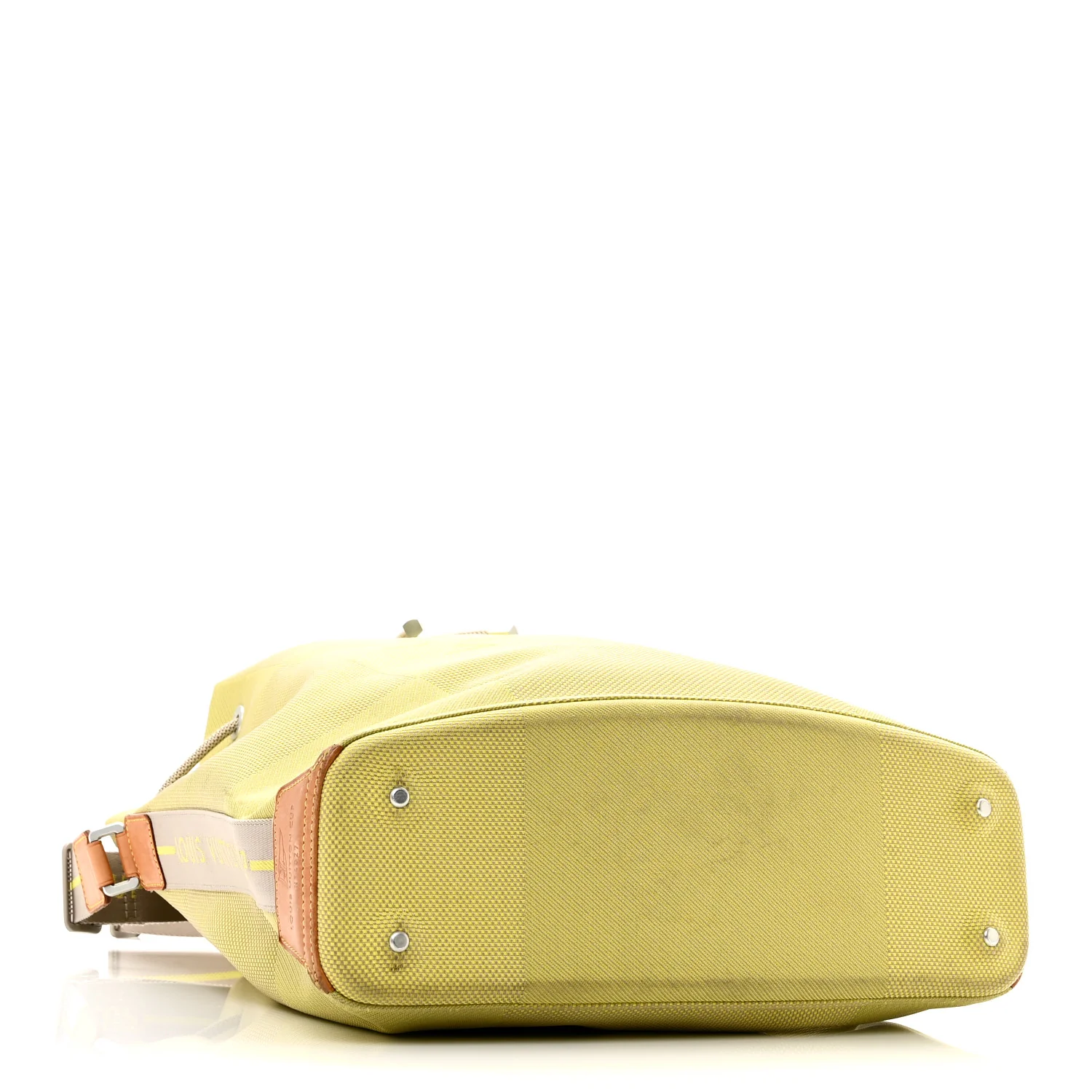 Damier Geant Americas Cup Volunteer Bag Yellow - Image 4