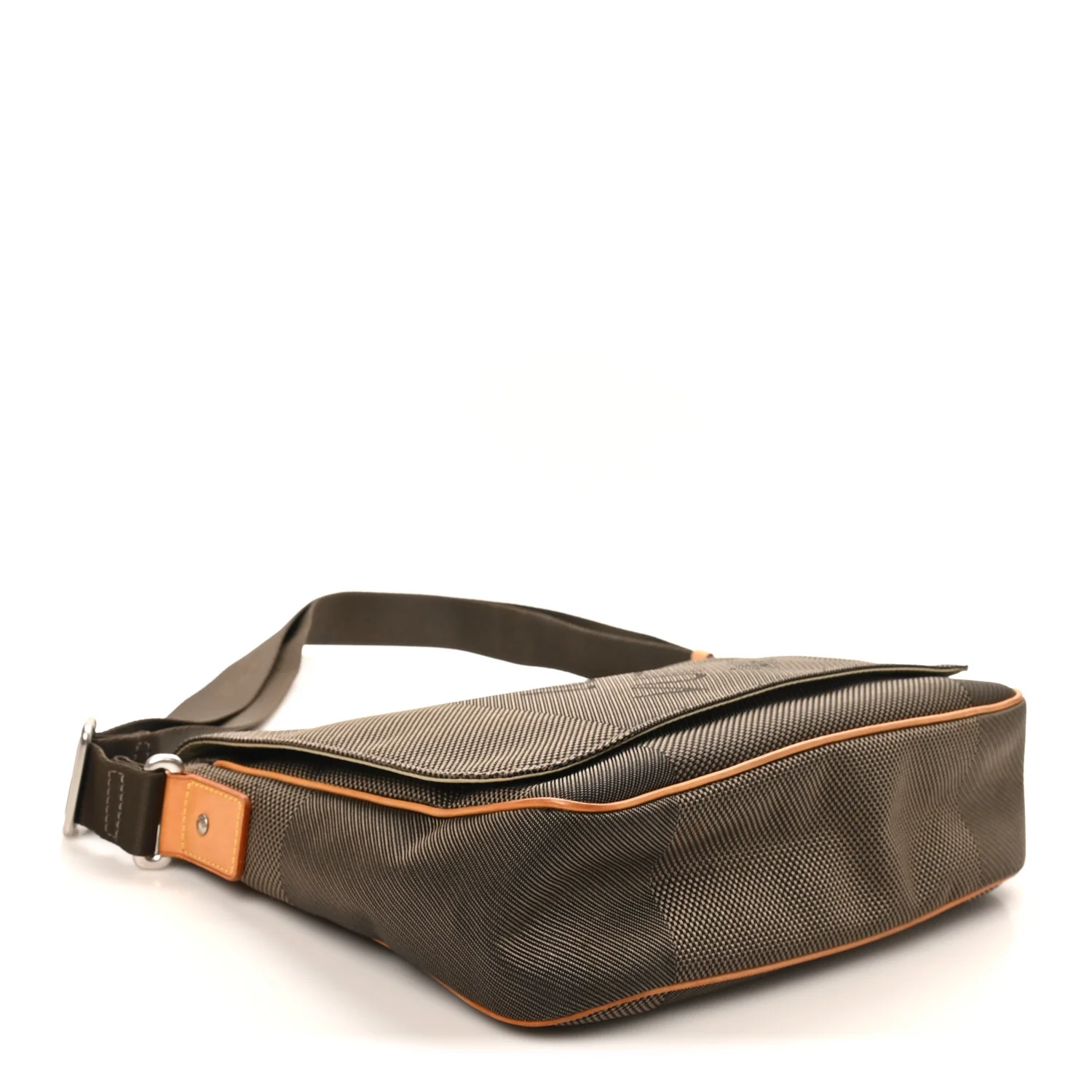 Damier Geant Petit Messenger Bag Terre - Image 4