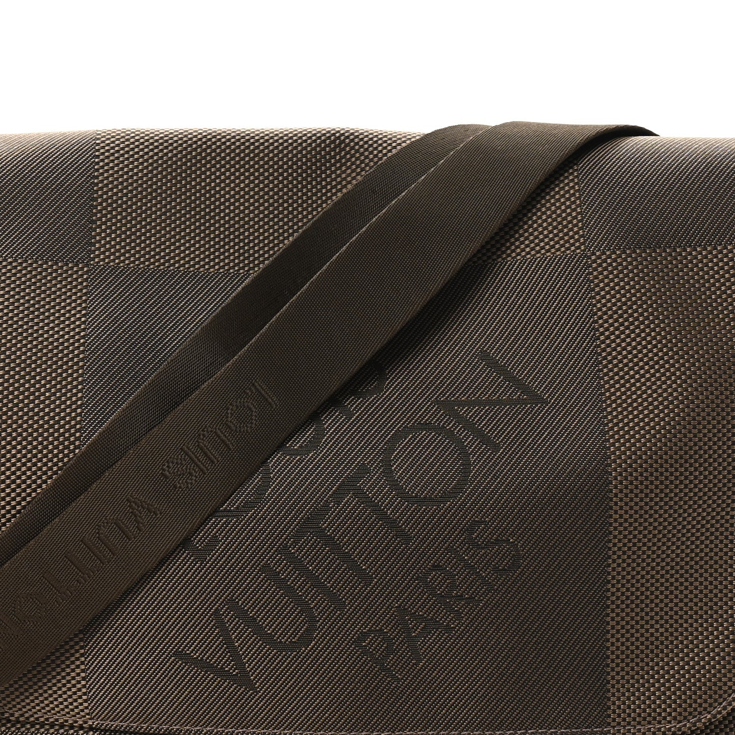Damier Geant Petit Messenger Bag Terre - Image 7