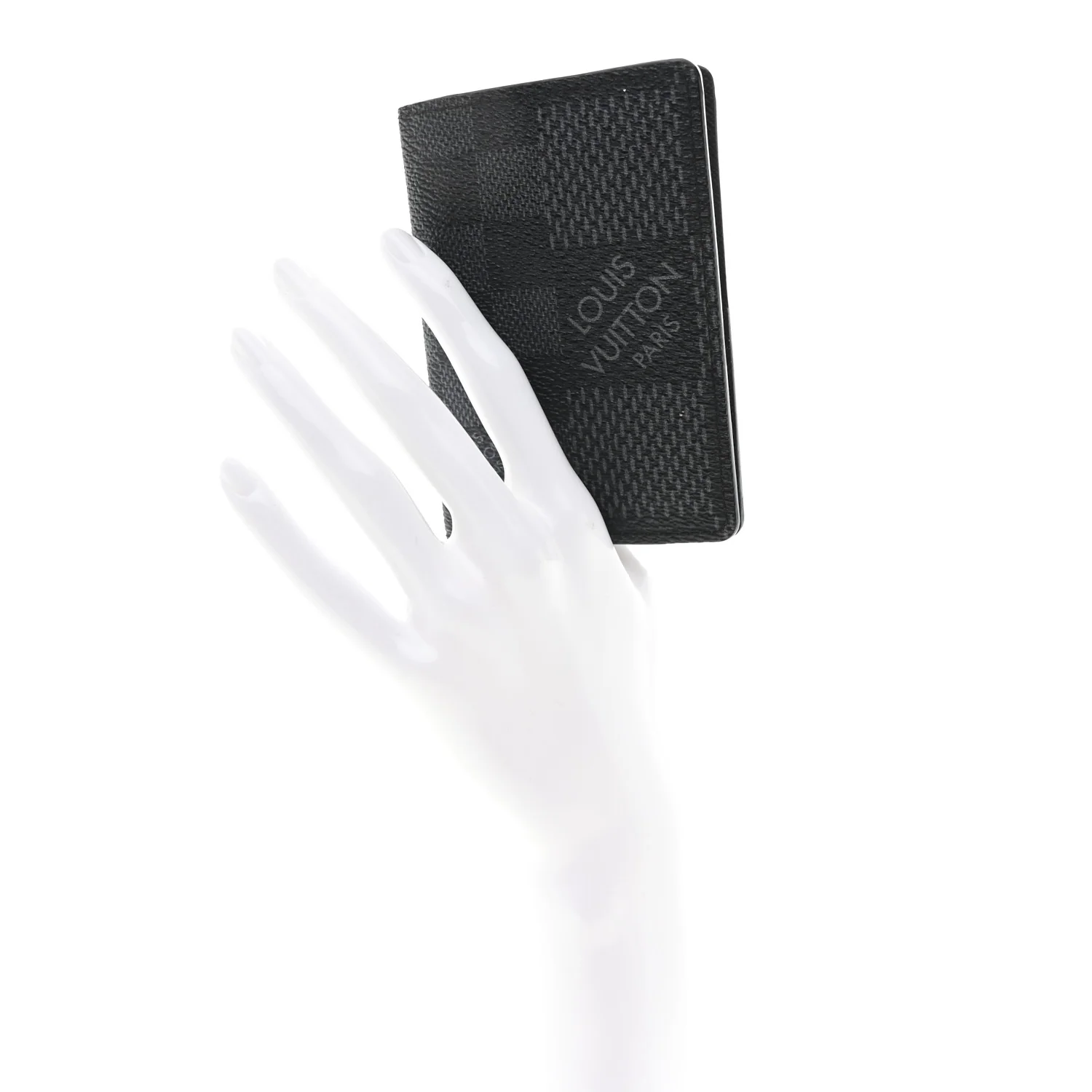 Damier Graphite 3D Pocket Organizer Black Grey - Image 2