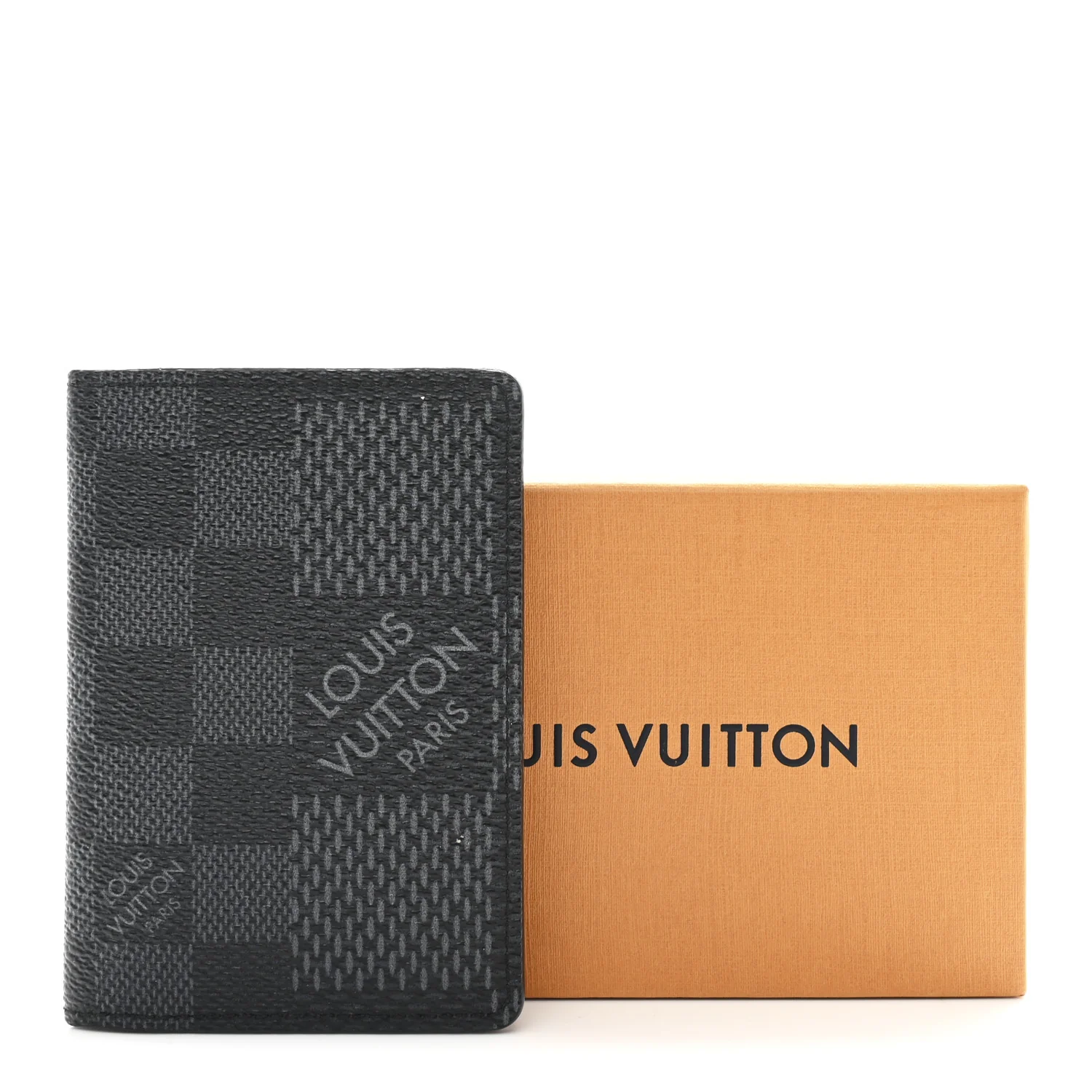 Damier Graphite 3D Pocket Organizer Black Grey - Image 8