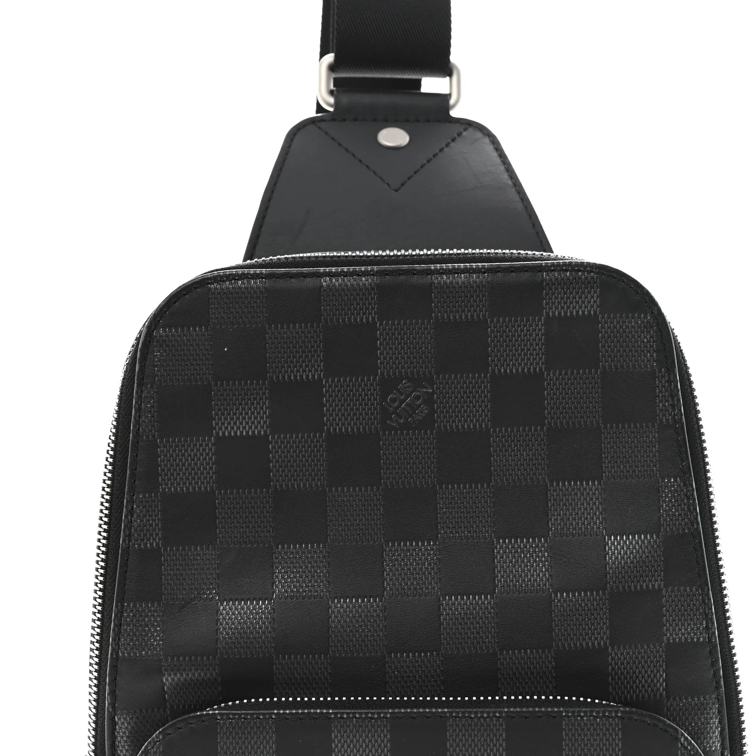 Damier Graphite Avenue Sling Bag Onyx Silver - Image 8