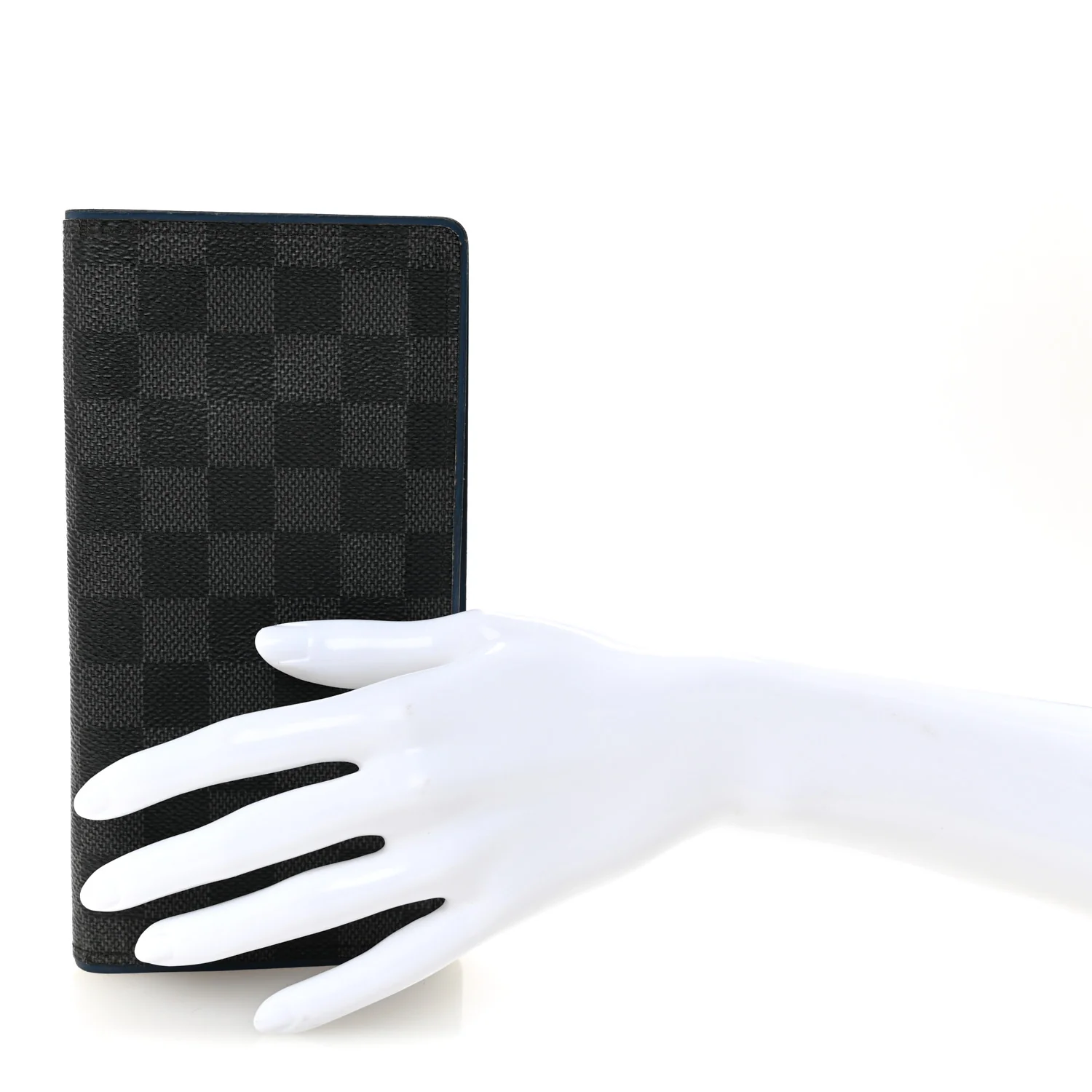 Damier Graphite Brazza Wallet Bleu Neon - Image 2