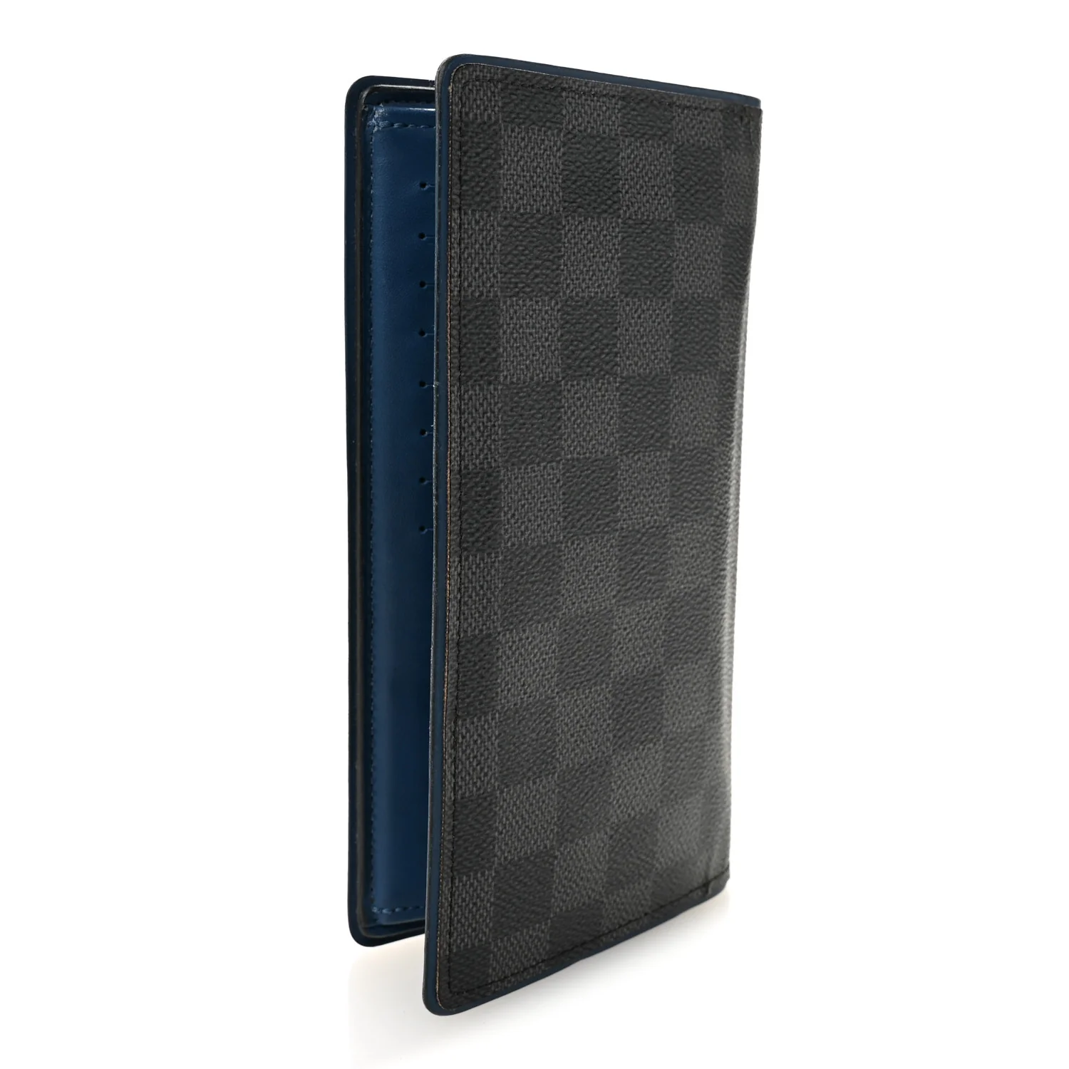 Damier Graphite Brazza Wallet Bleu Neon - Image 3