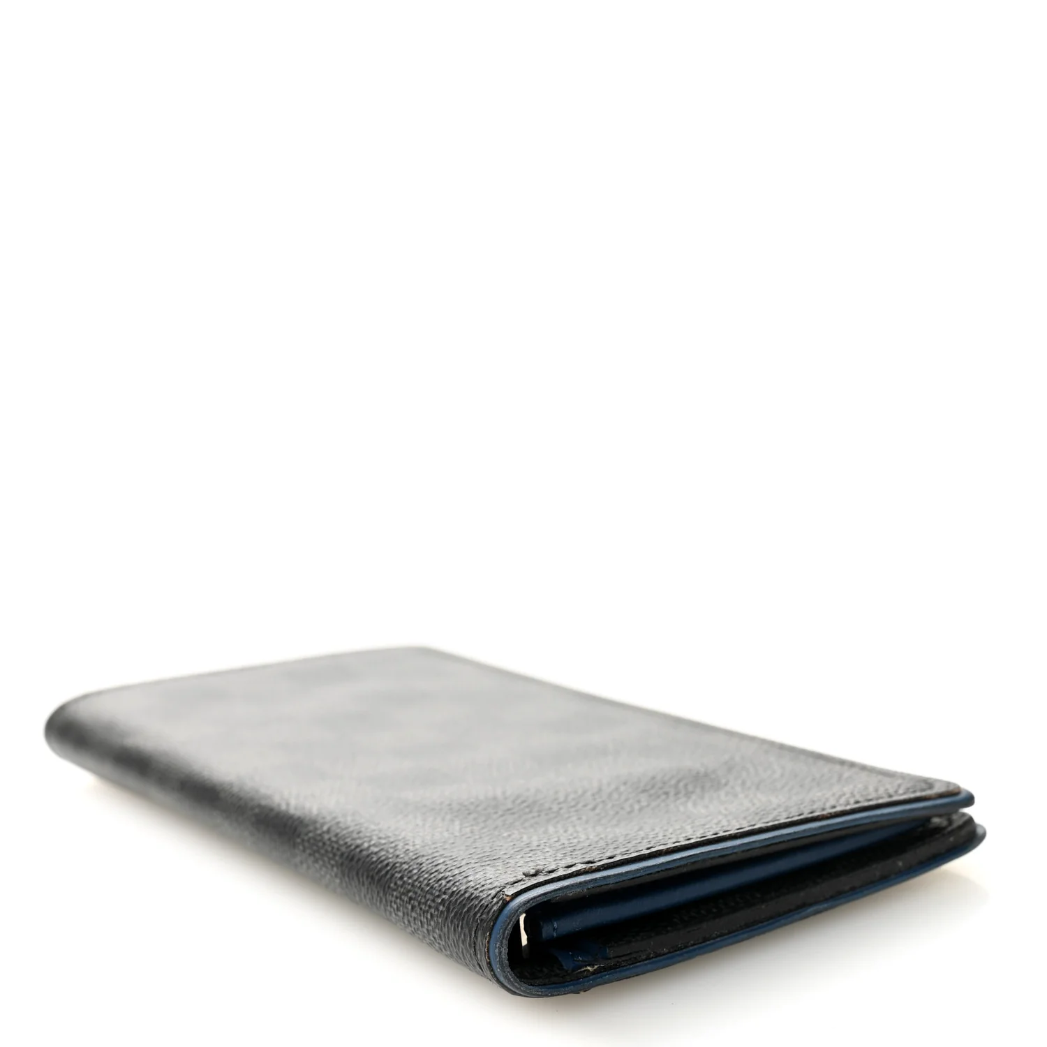Damier Graphite Brazza Wallet Bleu Neon - Image 4