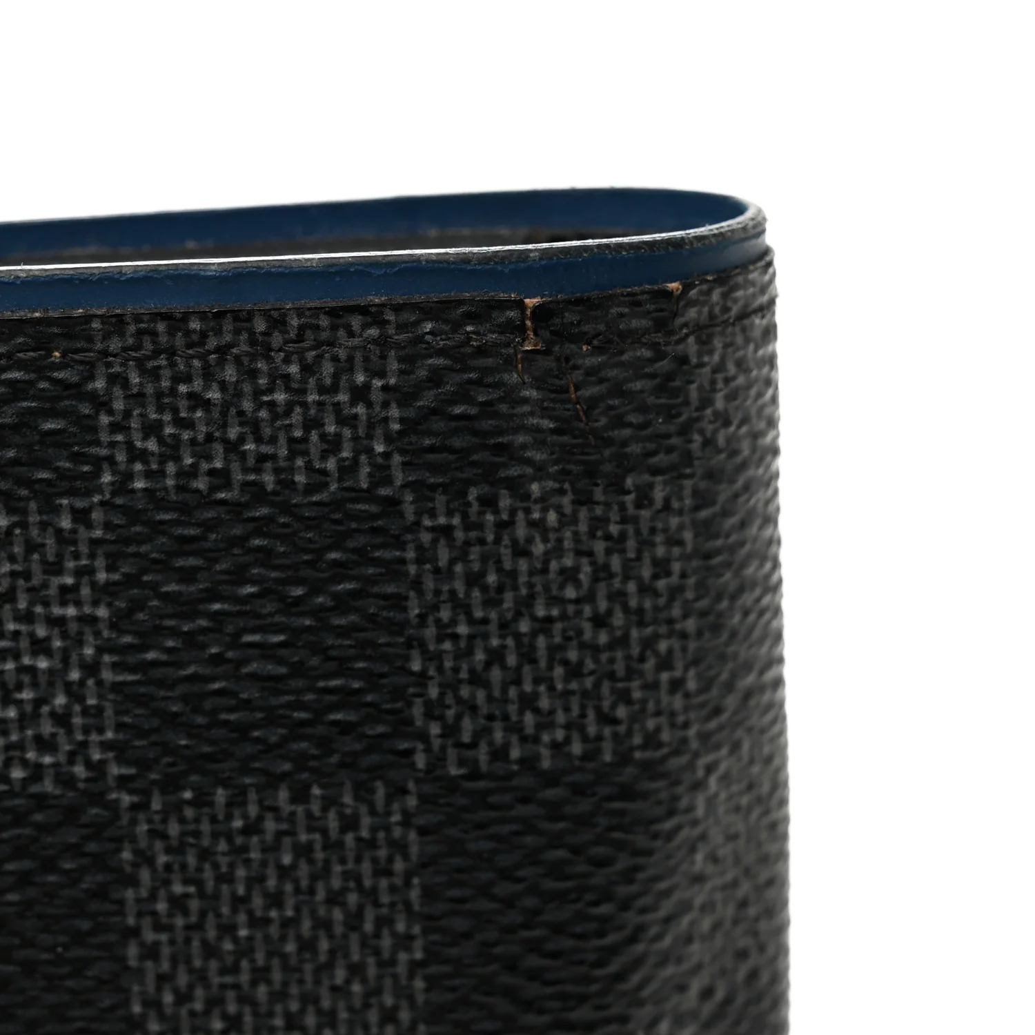 Damier Graphite Brazza Wallet Bleu Neon - Image 8