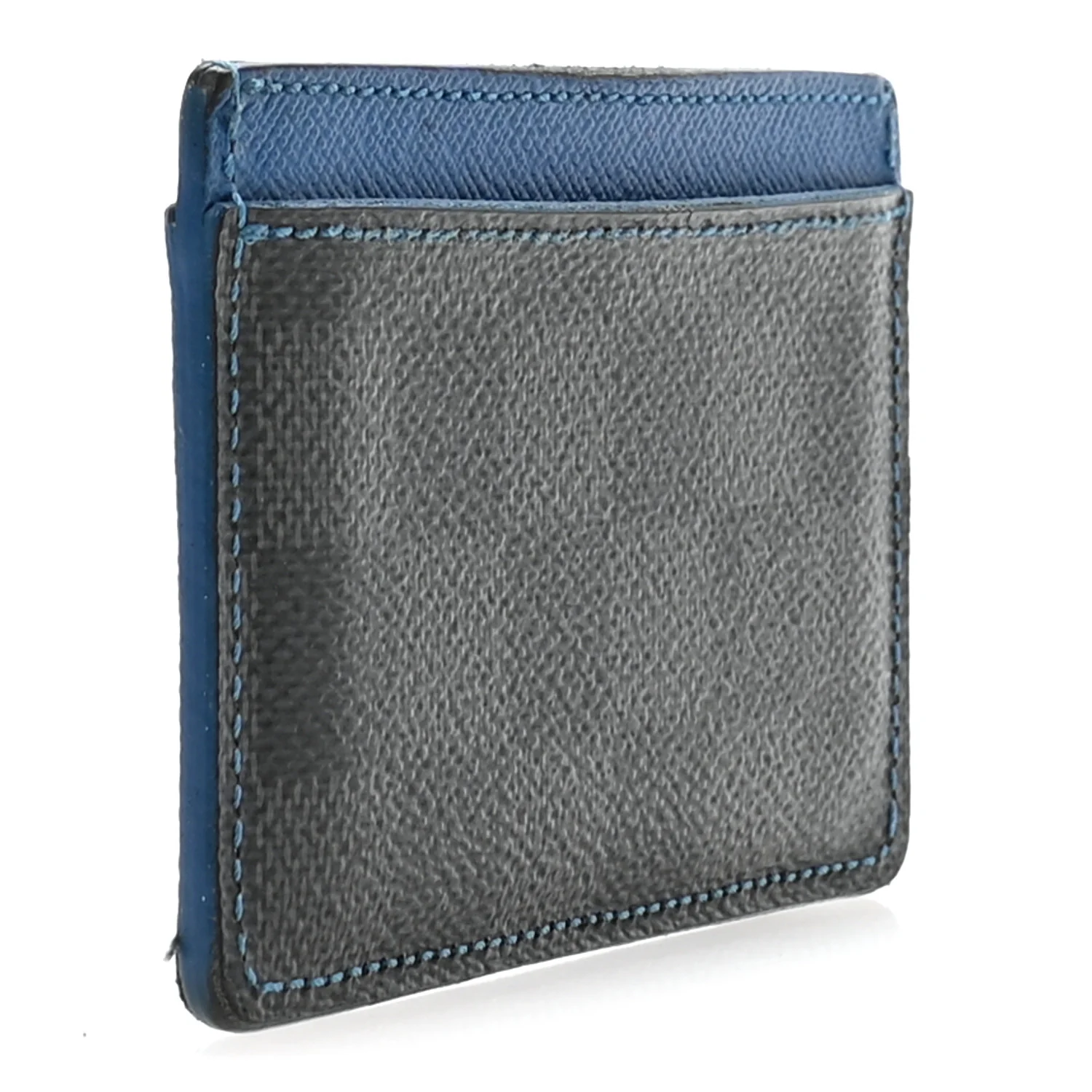 Damier Graphite Card Holder Blue - Image 3