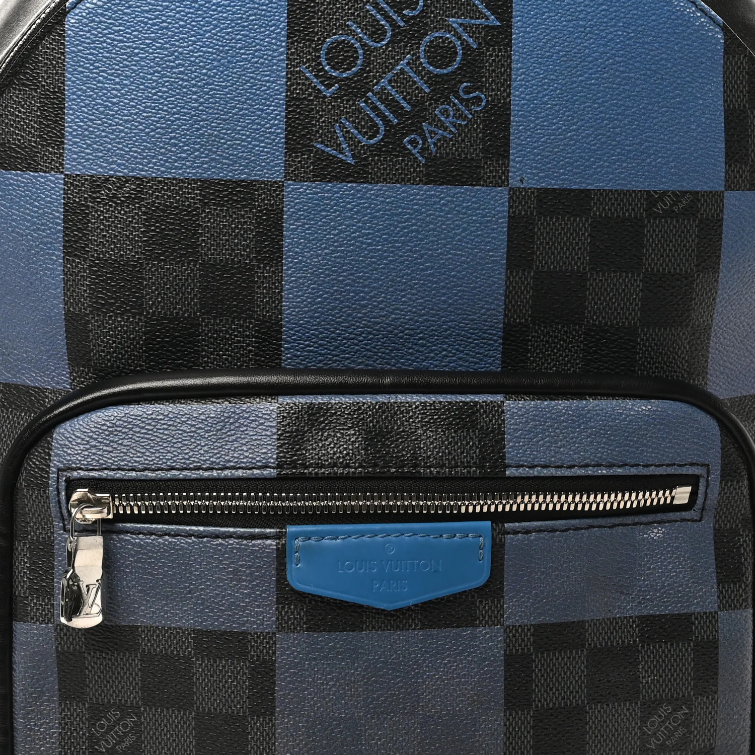 Damier Graphite Giant Josh Backpack Blue - Image 7
