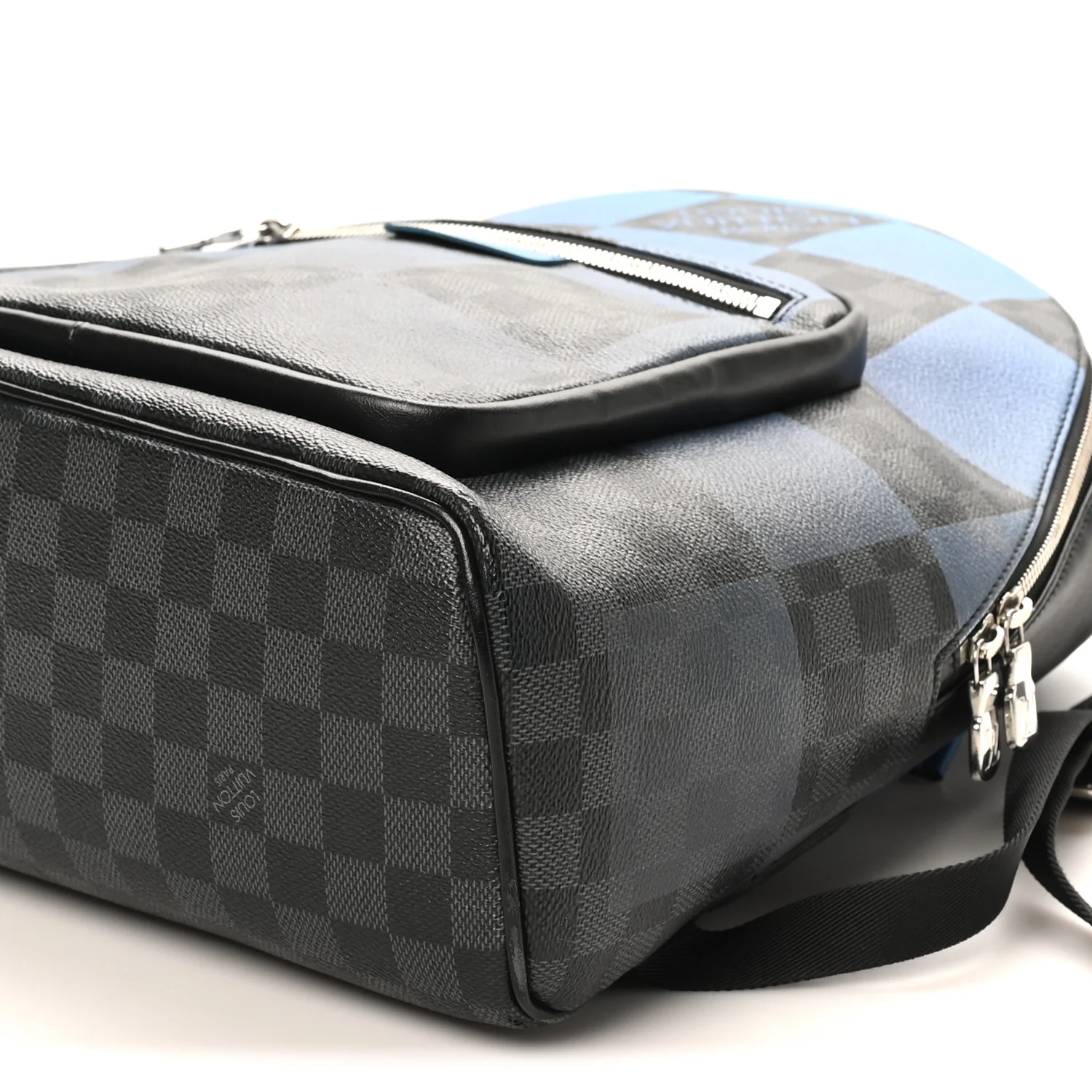 Damier Graphite Giant Josh Backpack Blue - Image 9