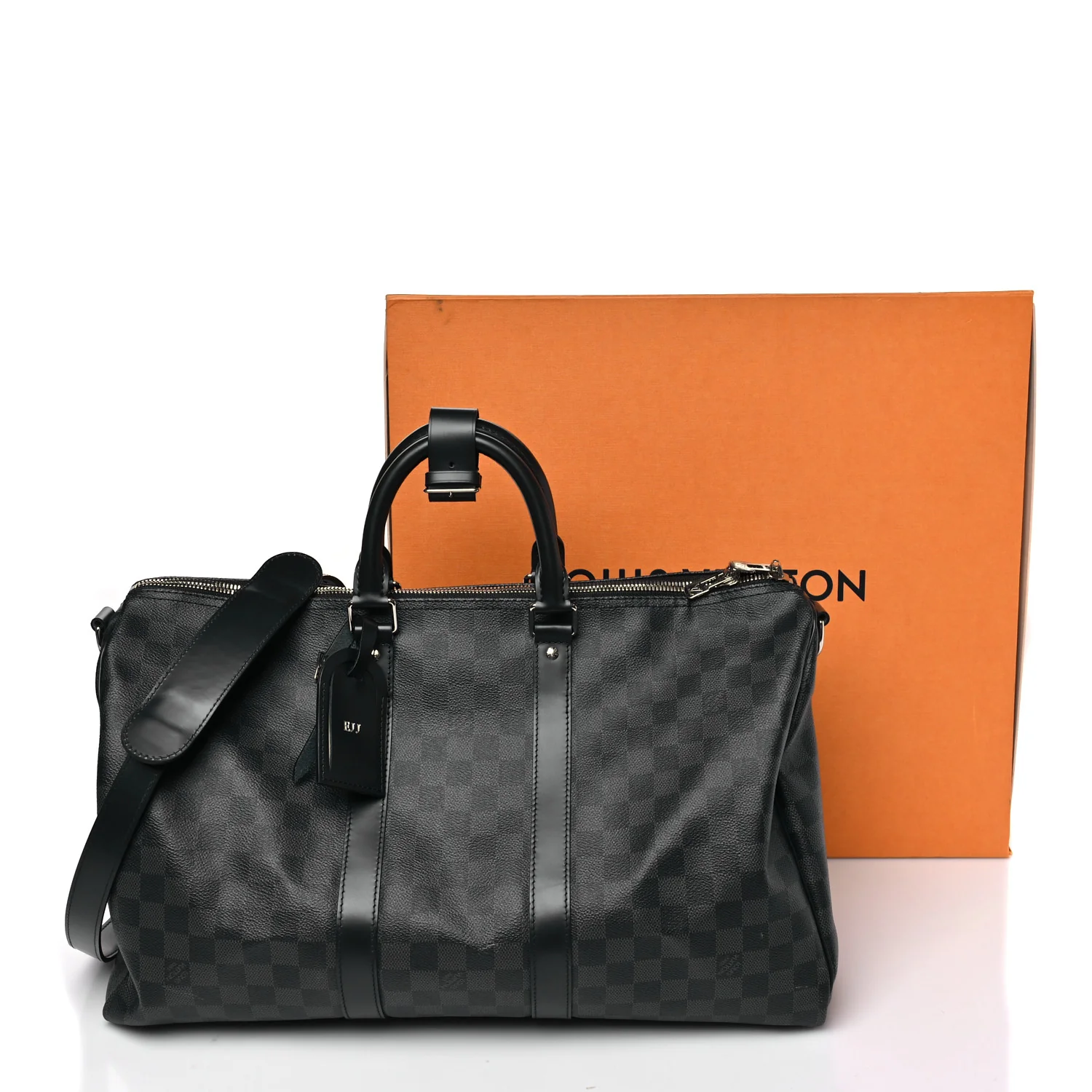 Damier Graphite Keepall Bandouliere 45 - Image 12