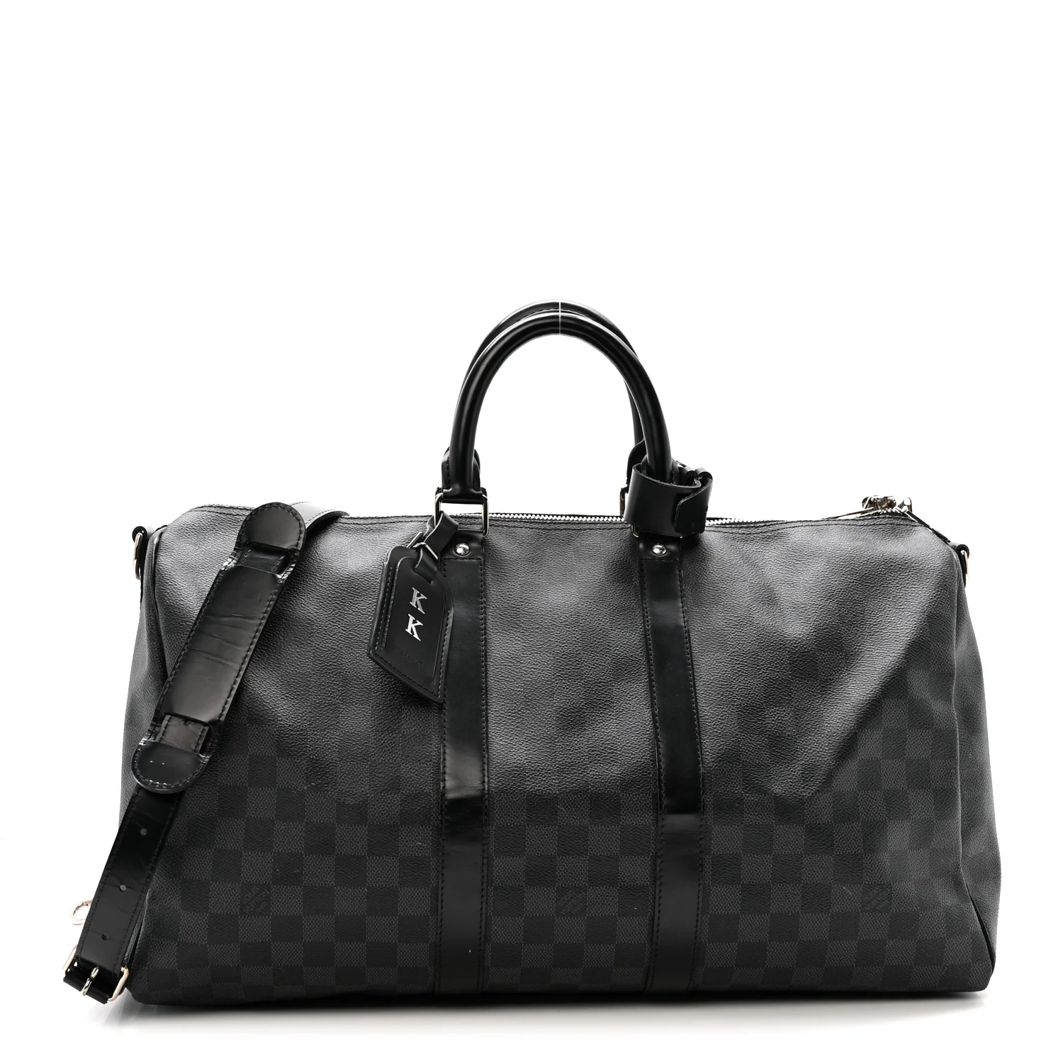 Damier Graphite Keepall Bandouliere 45