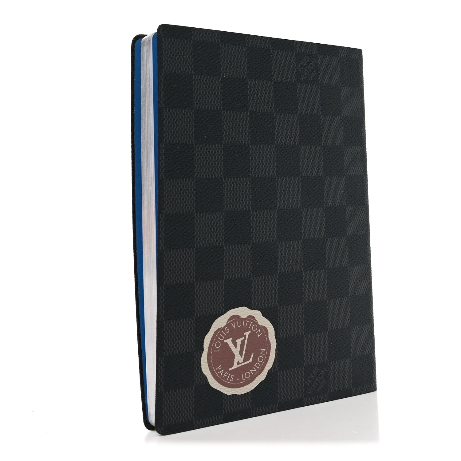 Damier Graphite LV League Clemence Notebook MM - Image 3