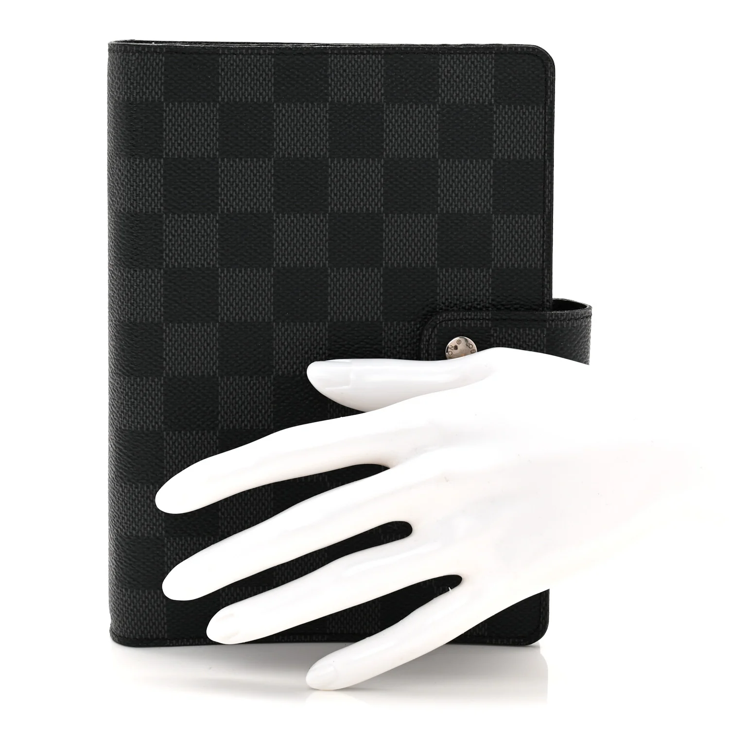 Damier Graphite Medium Ring Agenda Cover - Image 2