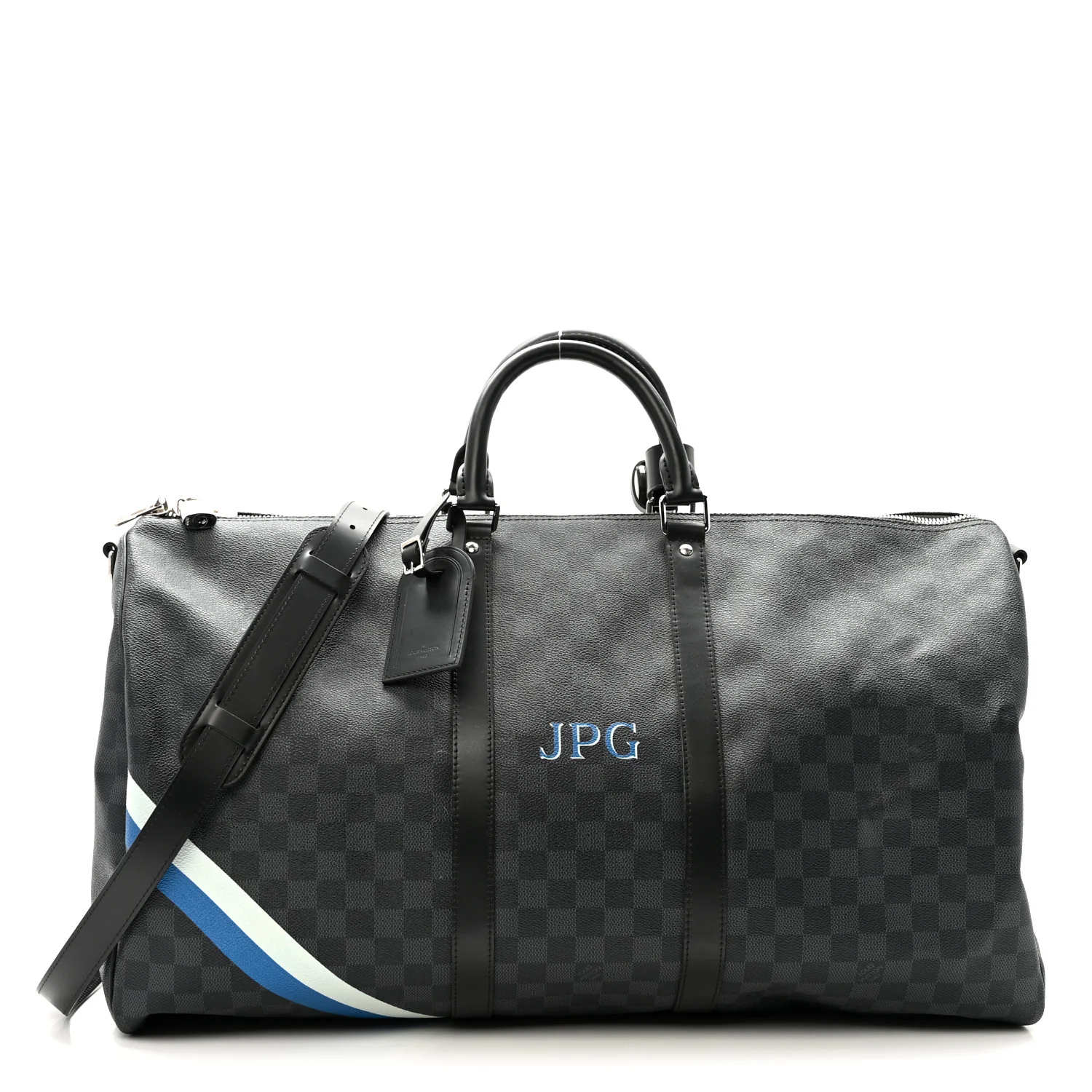 Damier Graphite My LV Heritage Keepall Bandouliere 55