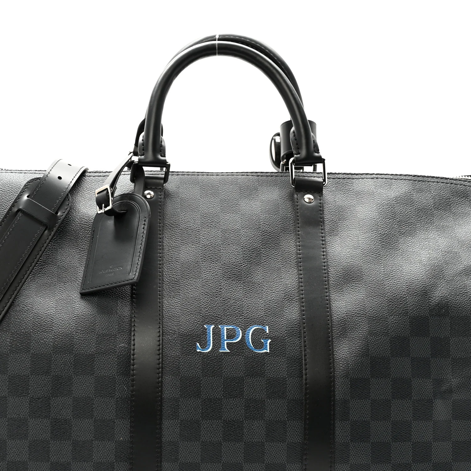 Damier Graphite My LV Heritage Keepall Bandouliere 55 - Image 7