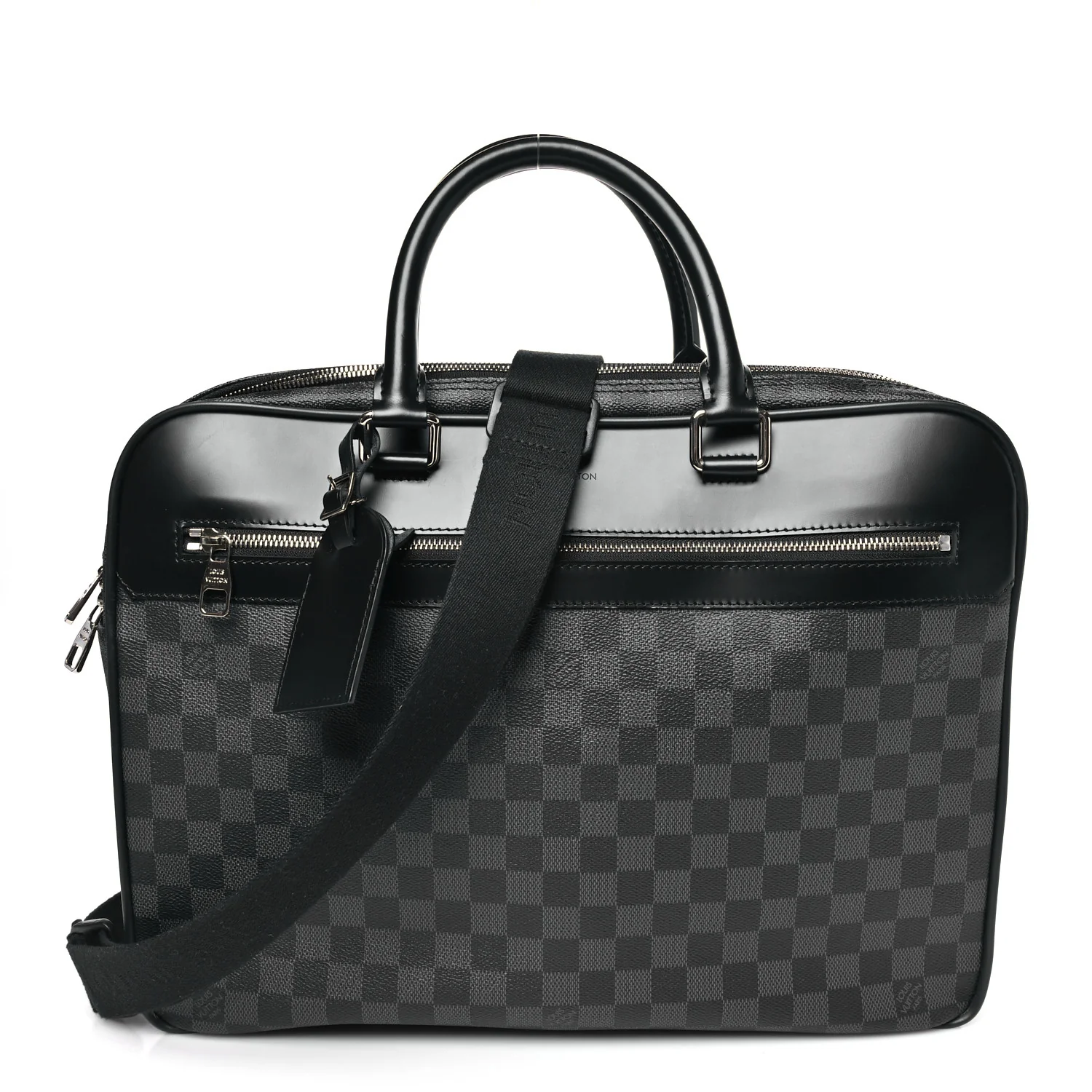 Damier Graphite Porte-Documents Voyage Briefcase