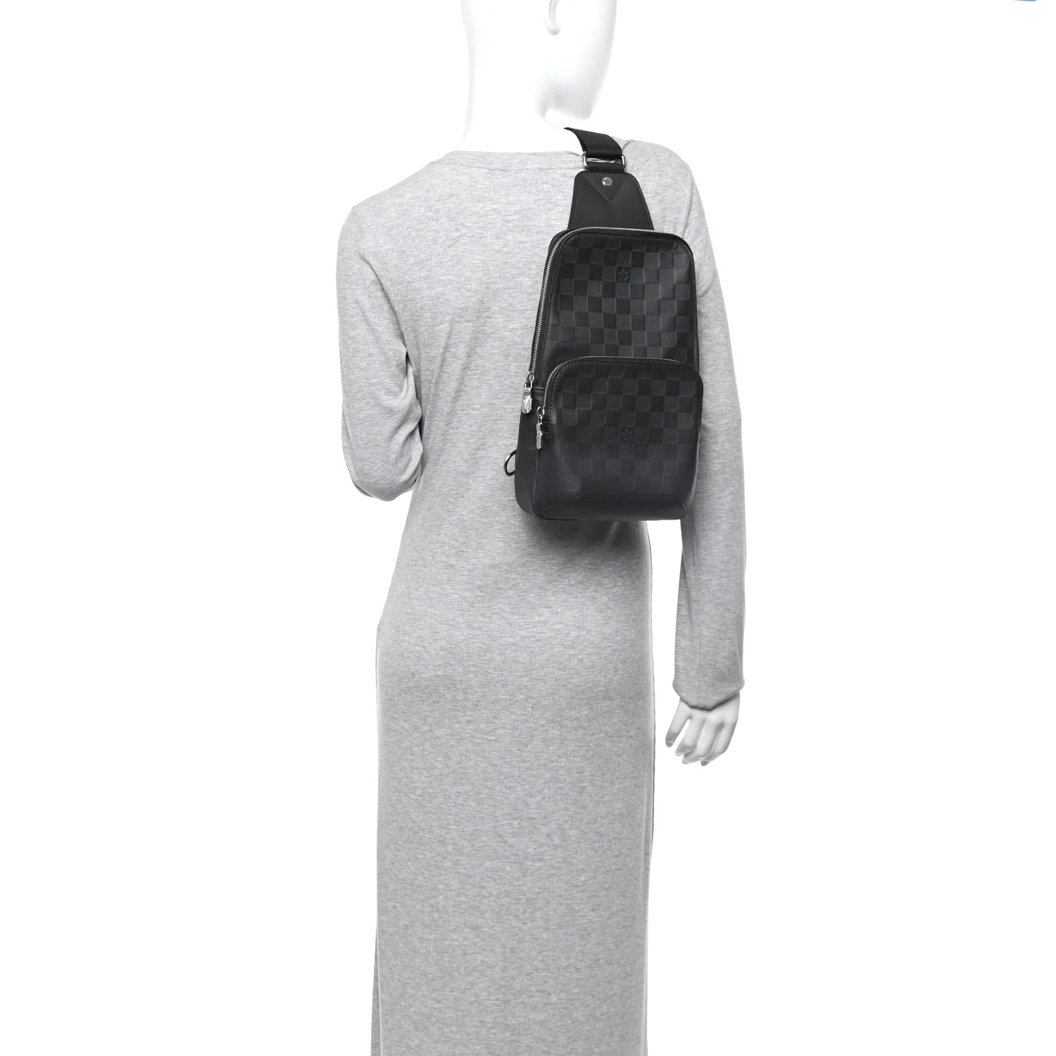 Damier Infini Avenue Sling Bag Onyx - Image 2