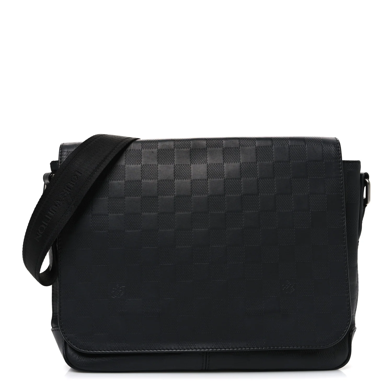 Damier Infini District Messenger Onyx