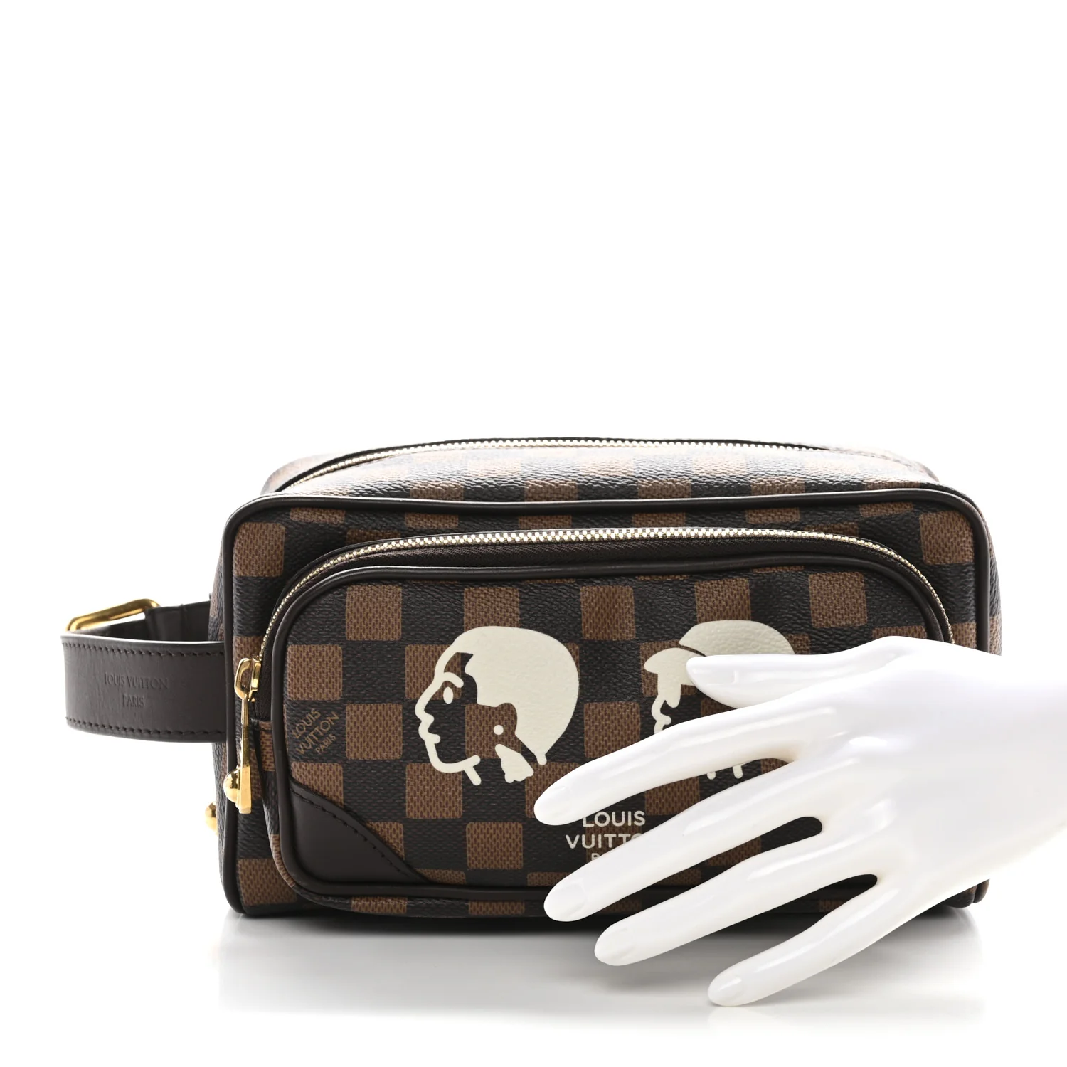 Damier Phriendship Dopp Kit Toilet Pouch - Image 2