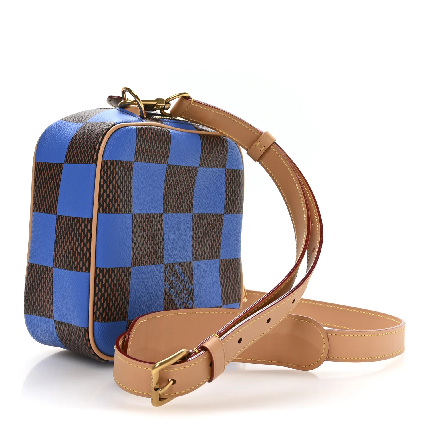Damier Pop Chess Messenger Blue - Image 4