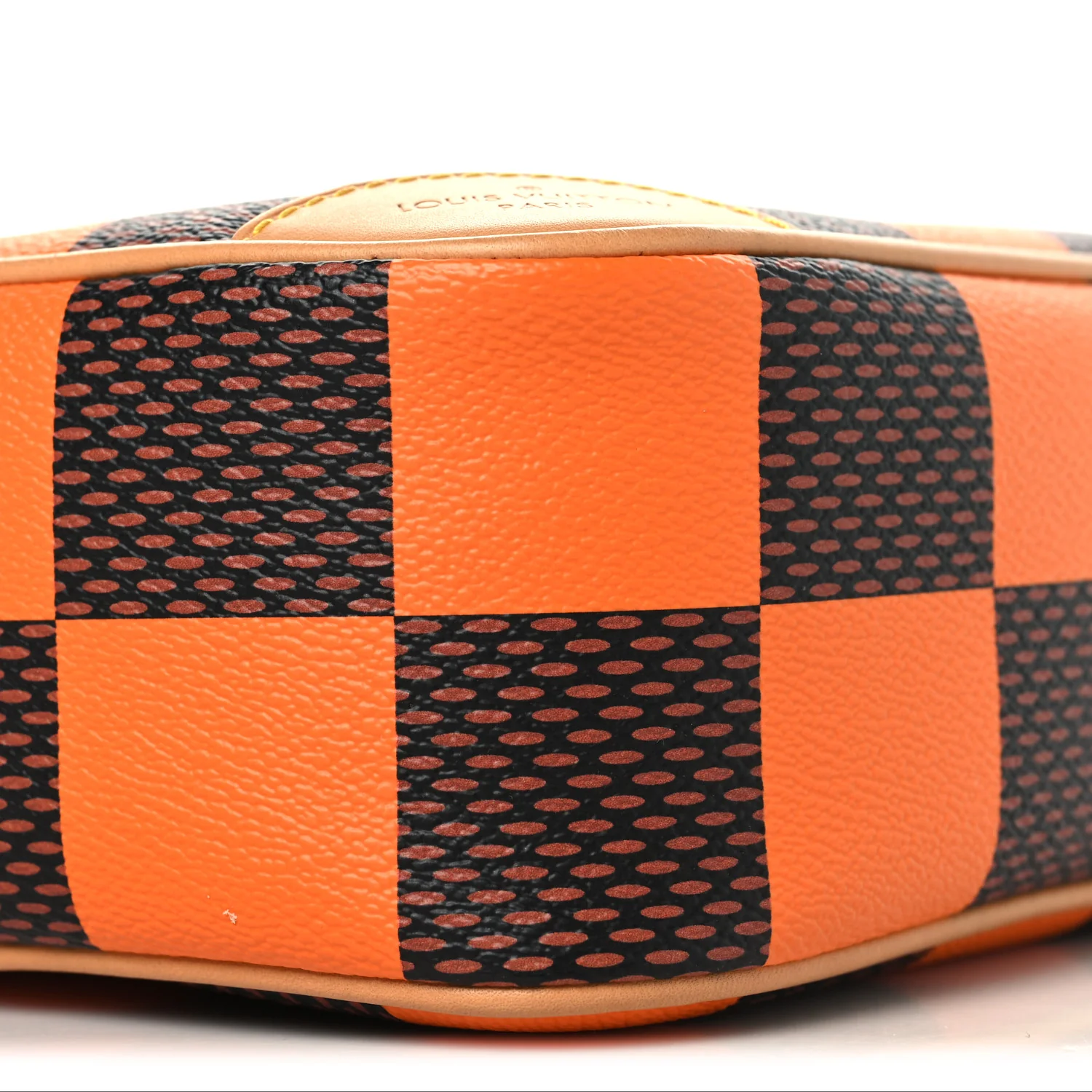 Damier Pop Chess Messenger Orange - Image 9