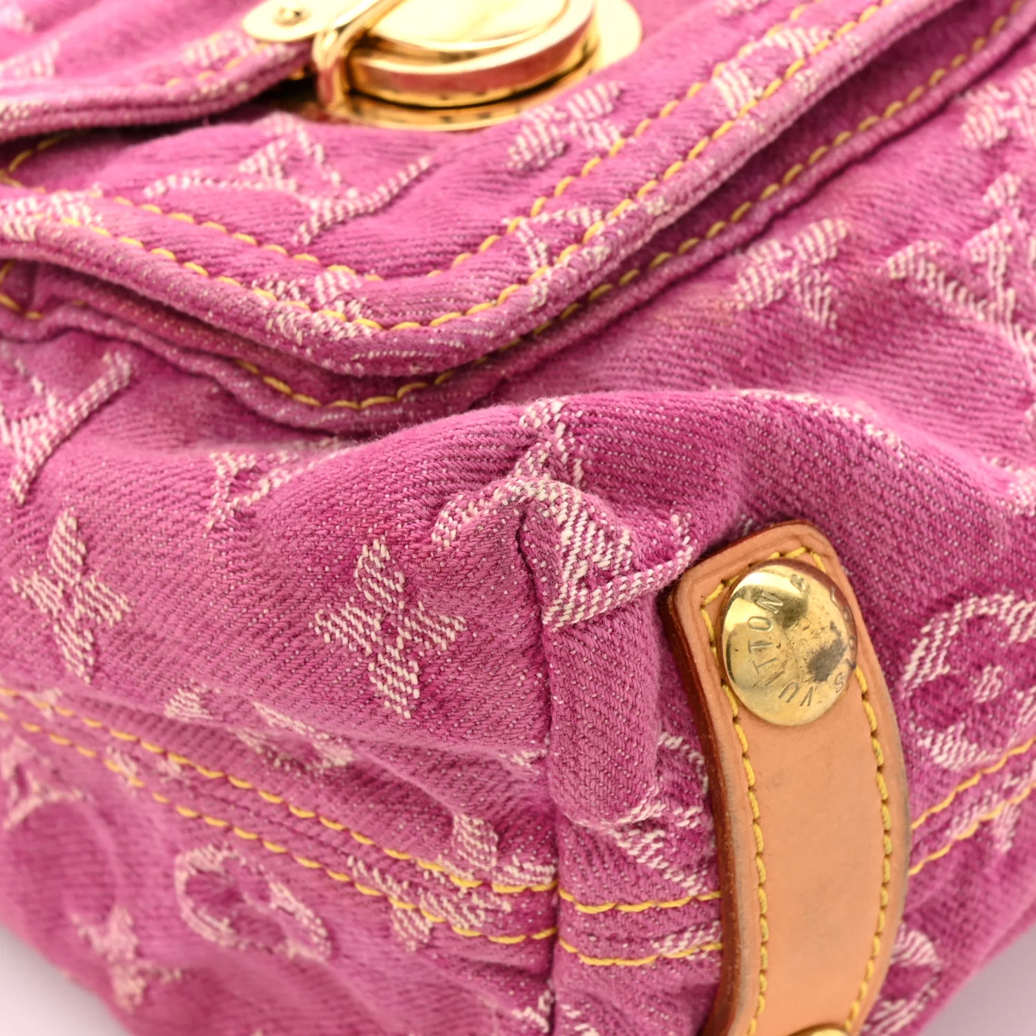 Denim Baggy PM Fuchsia - Image 10