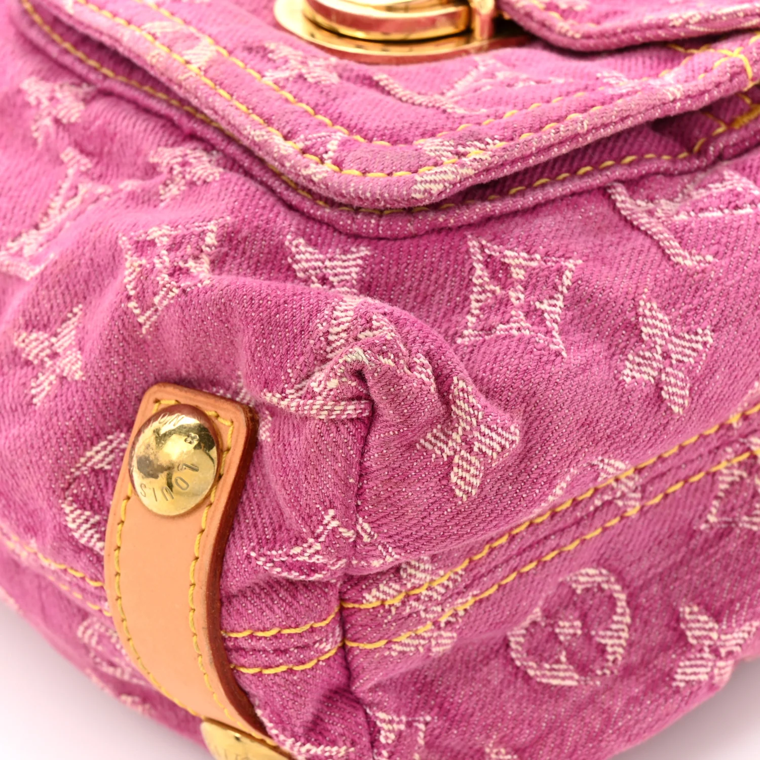 Denim Baggy PM Fuchsia - Image 11