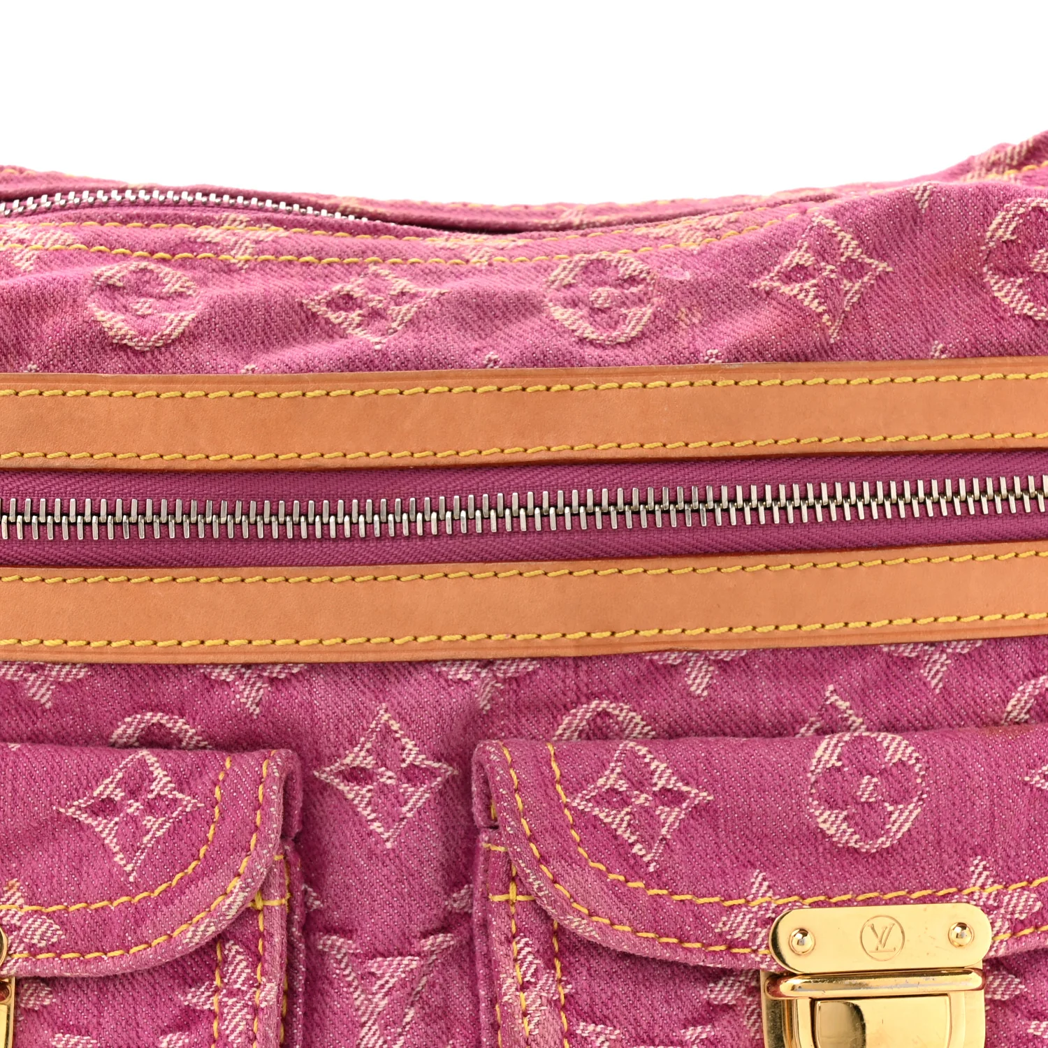 Denim Baggy PM Fuchsia - Image 7