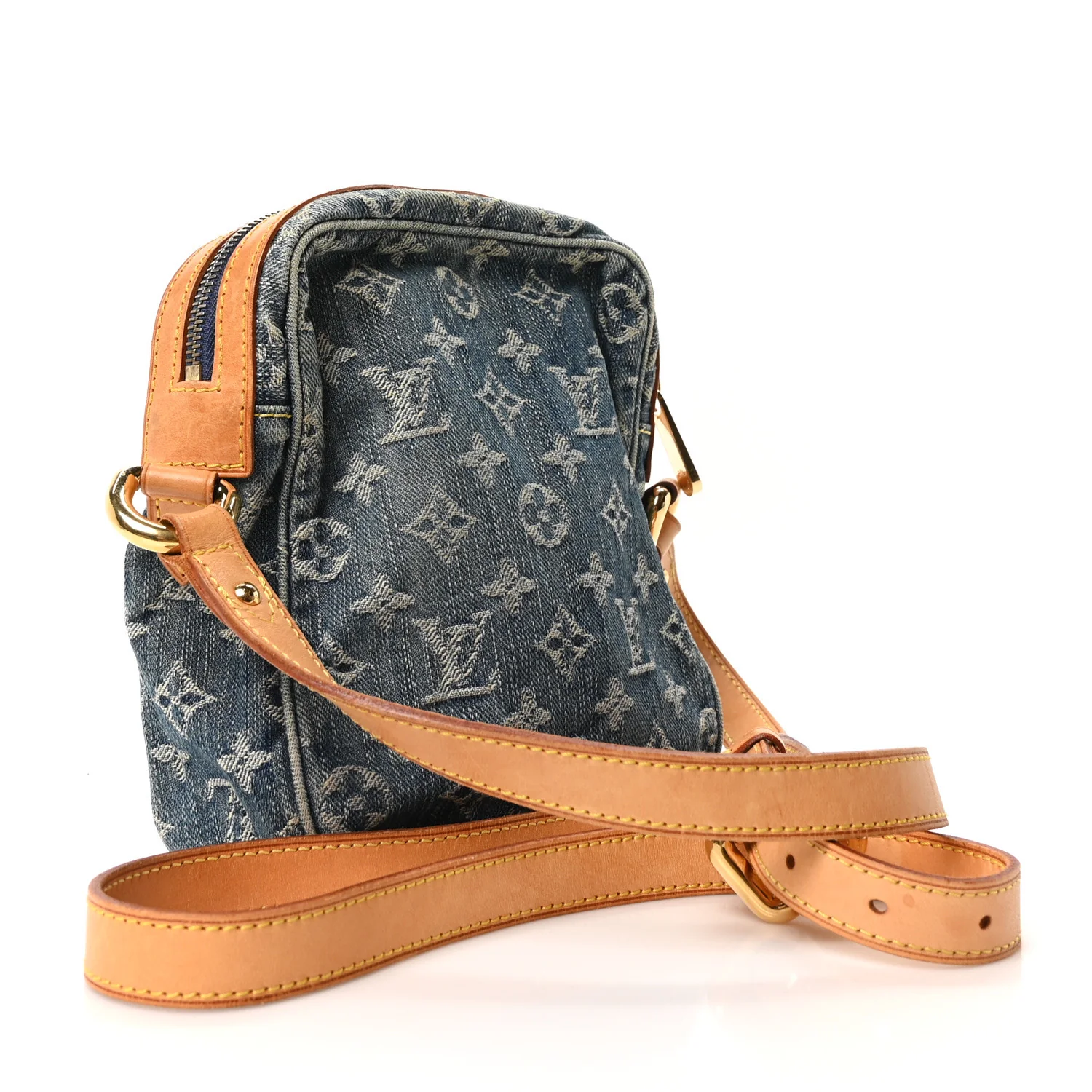 Denim Camera Bag Blue - Image 3