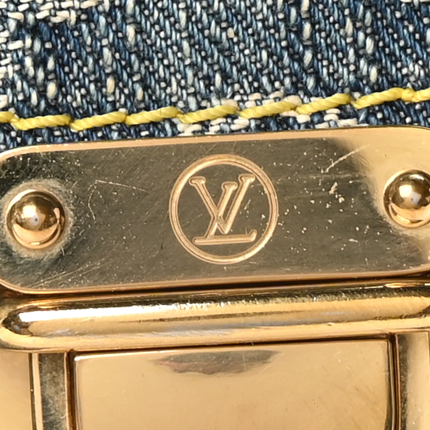 Denim Camera Bag Blue - Image 6