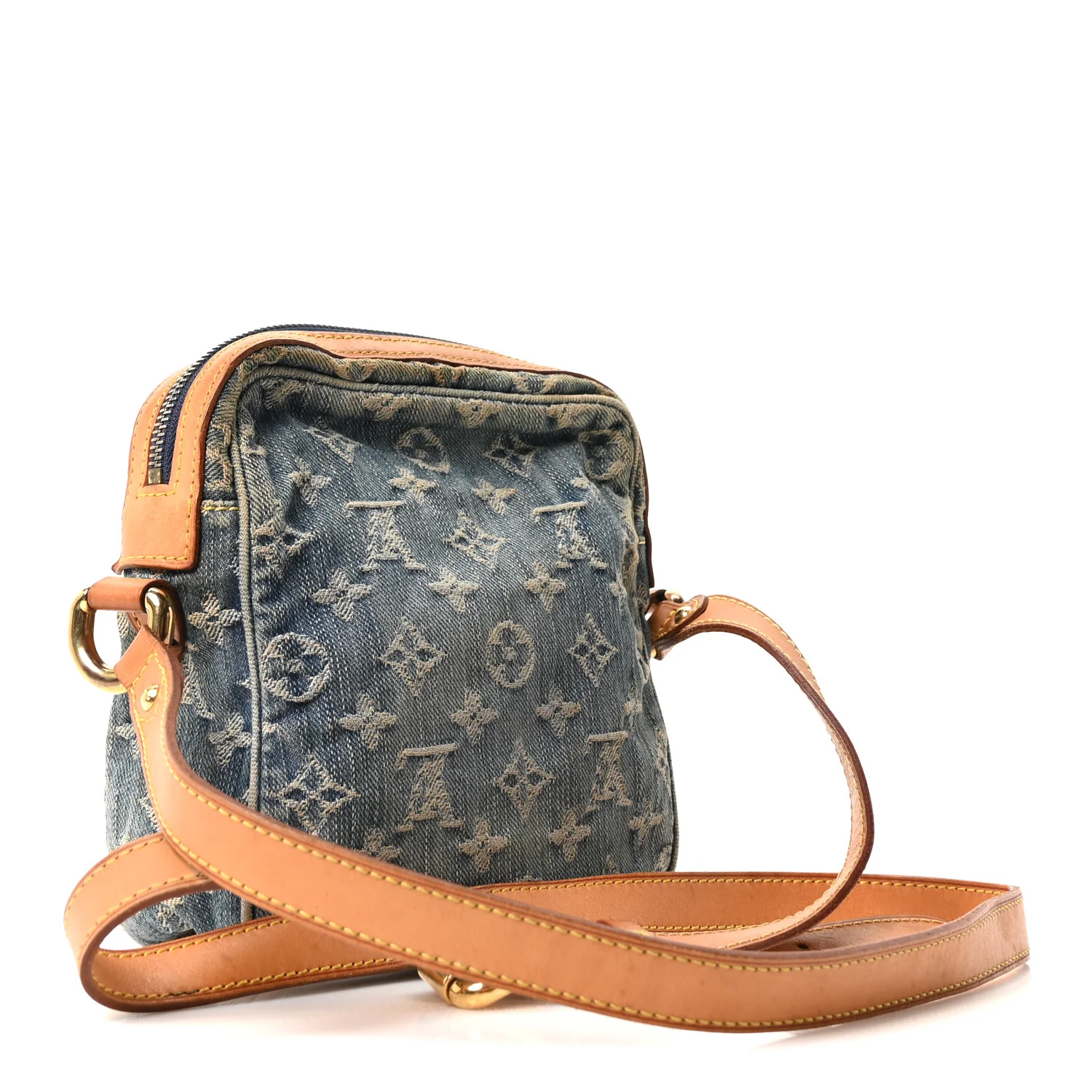 Denim Camera Bag Blue - Image 3