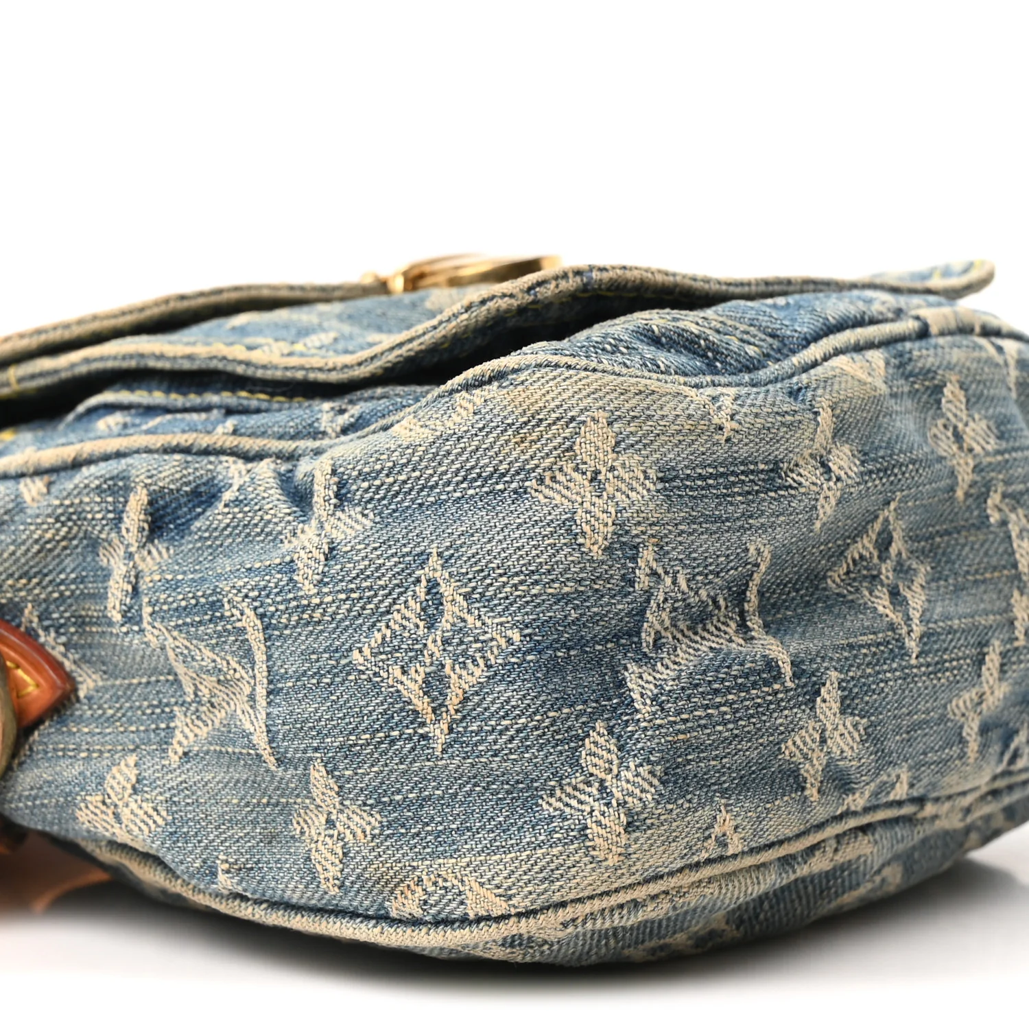 Denim Camera Bag Blue - Image 8