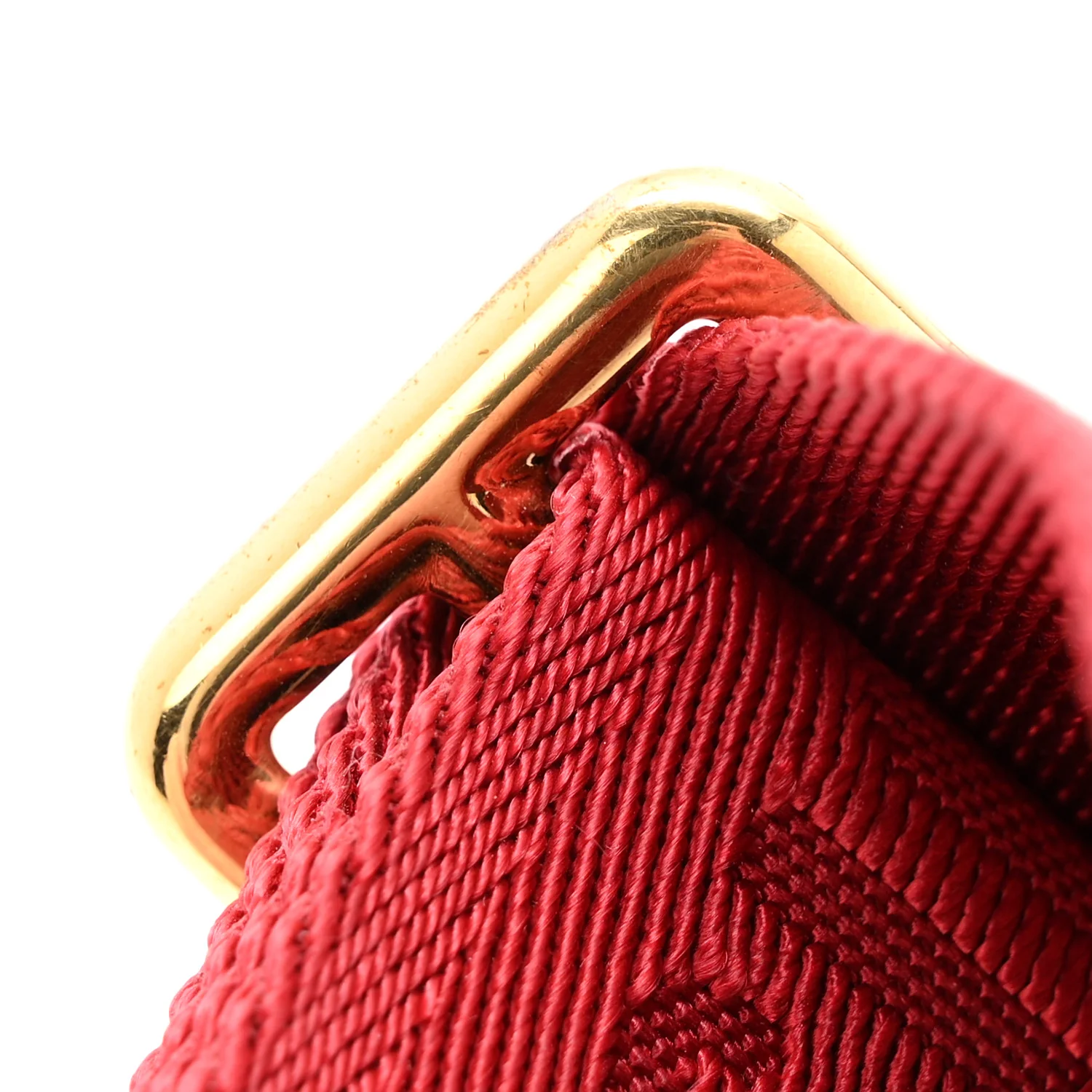 Denim Damier Monogram Patchwork Multi Pochette Accessories Blue Rouge - Image 15