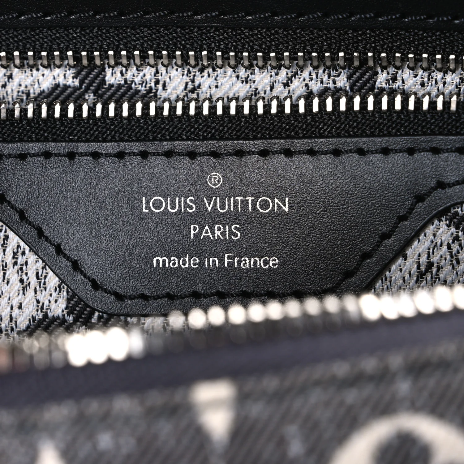Denim Monogram Jacquard Speedy Bandouliere 25 Black - Image 6
