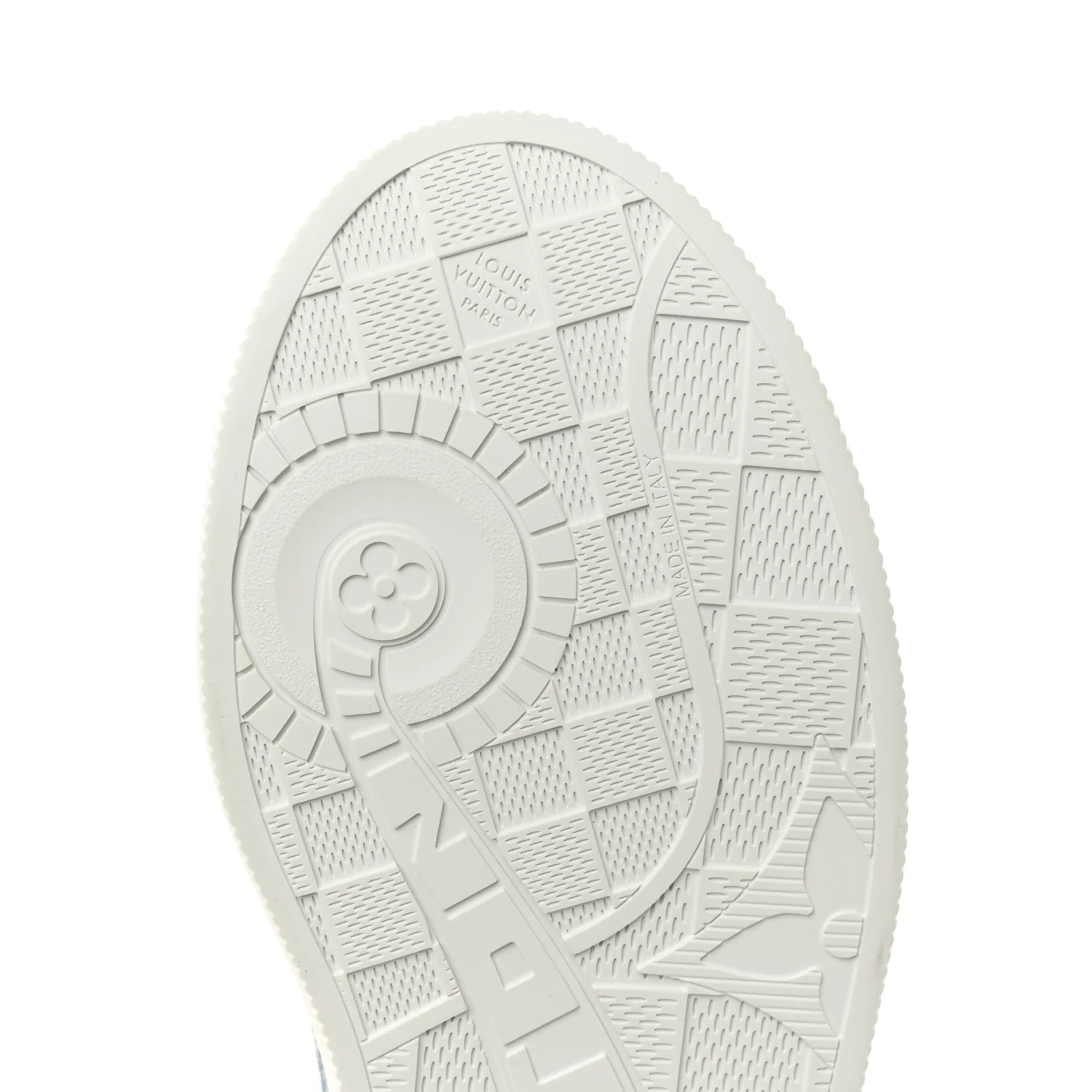Denim Monogram Lagoon Sneakers 38 Blue - Image 8