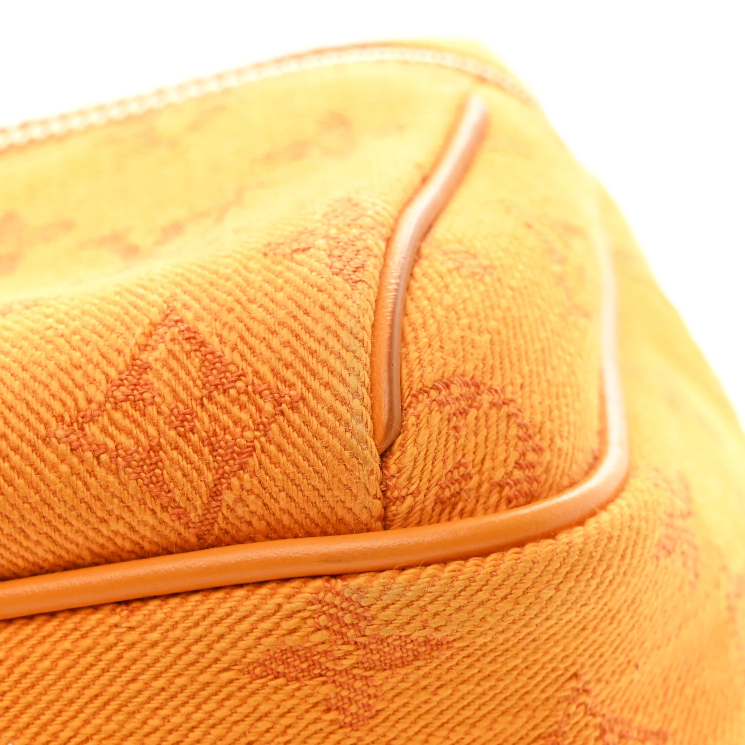 Denim Monogram Outdoor Bumbag Ocre - Image 11